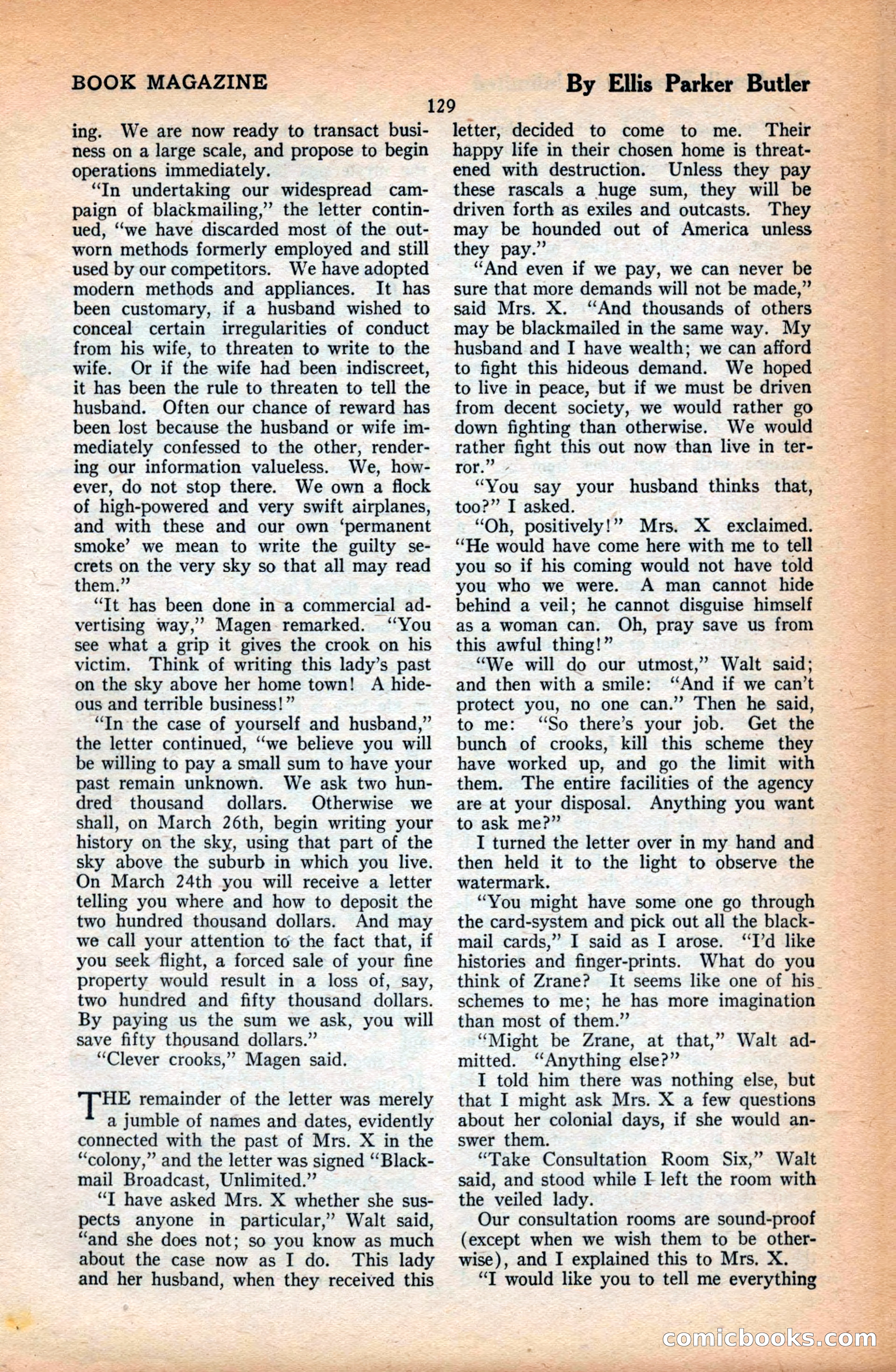 The Blue Book Magazine, June 1923 — page 135 of 212