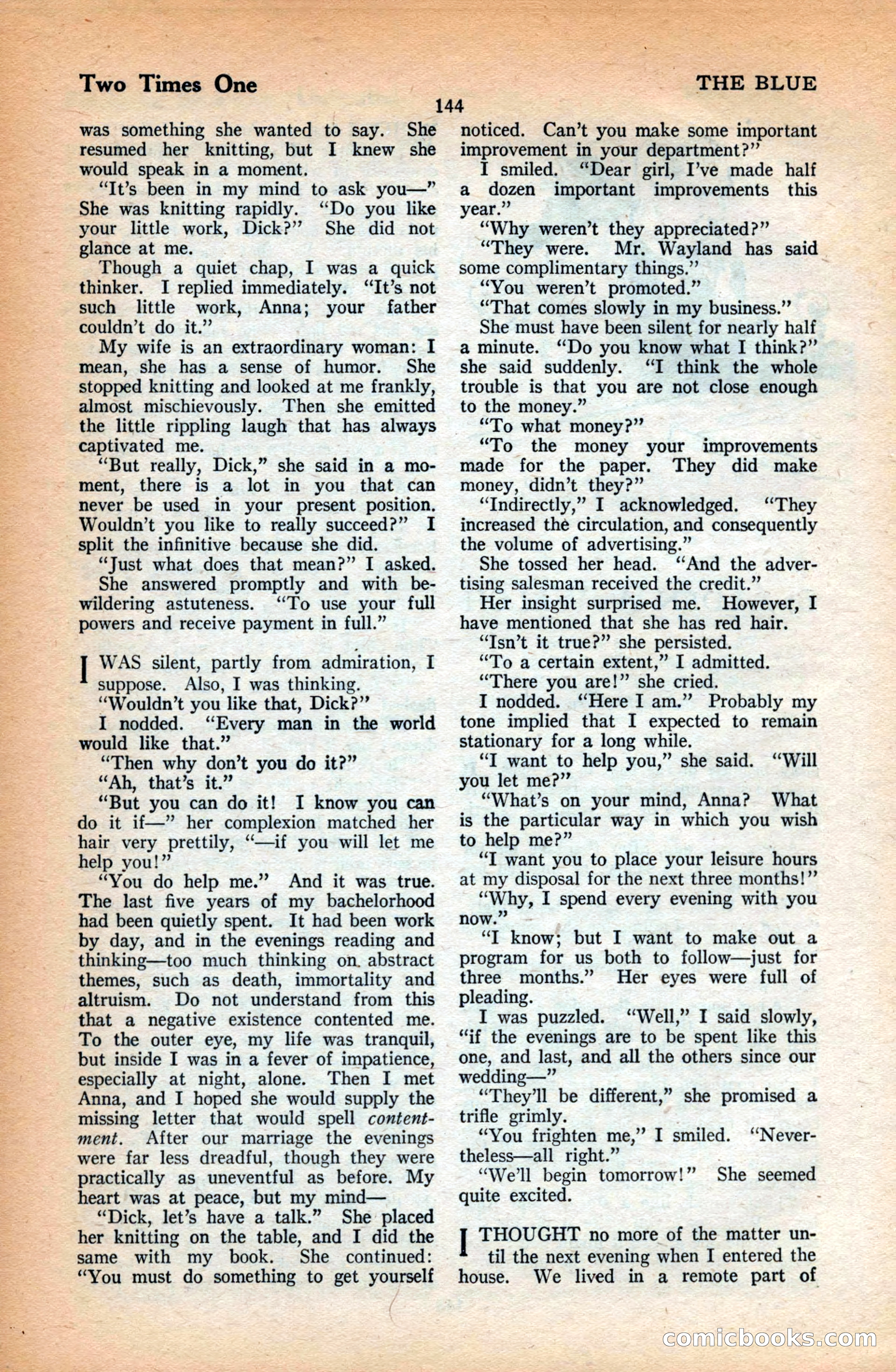 The Blue Book Magazine, June 1923 — page 150 of 212