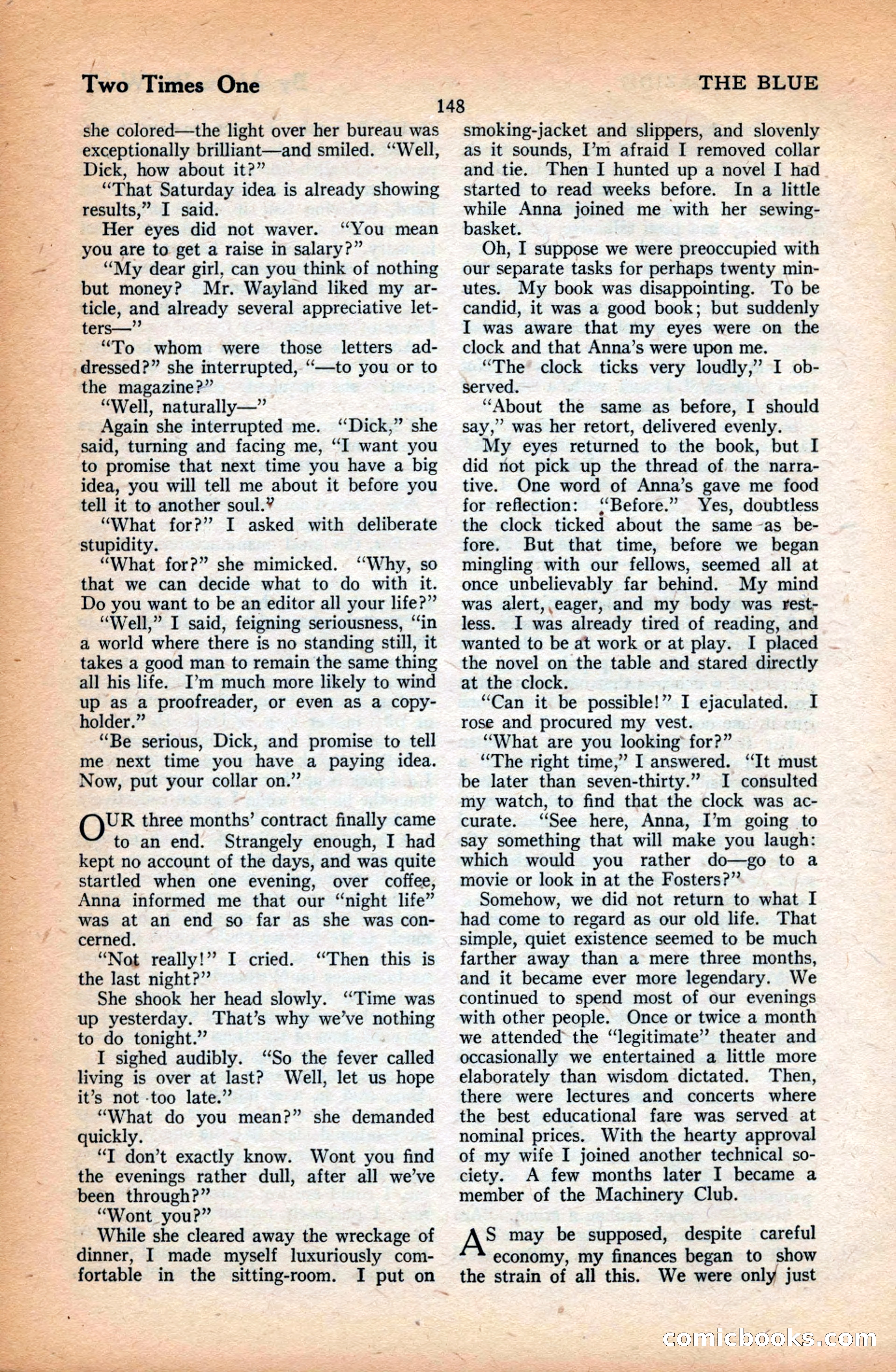 The Blue Book Magazine, June 1923 — page 154 of 212