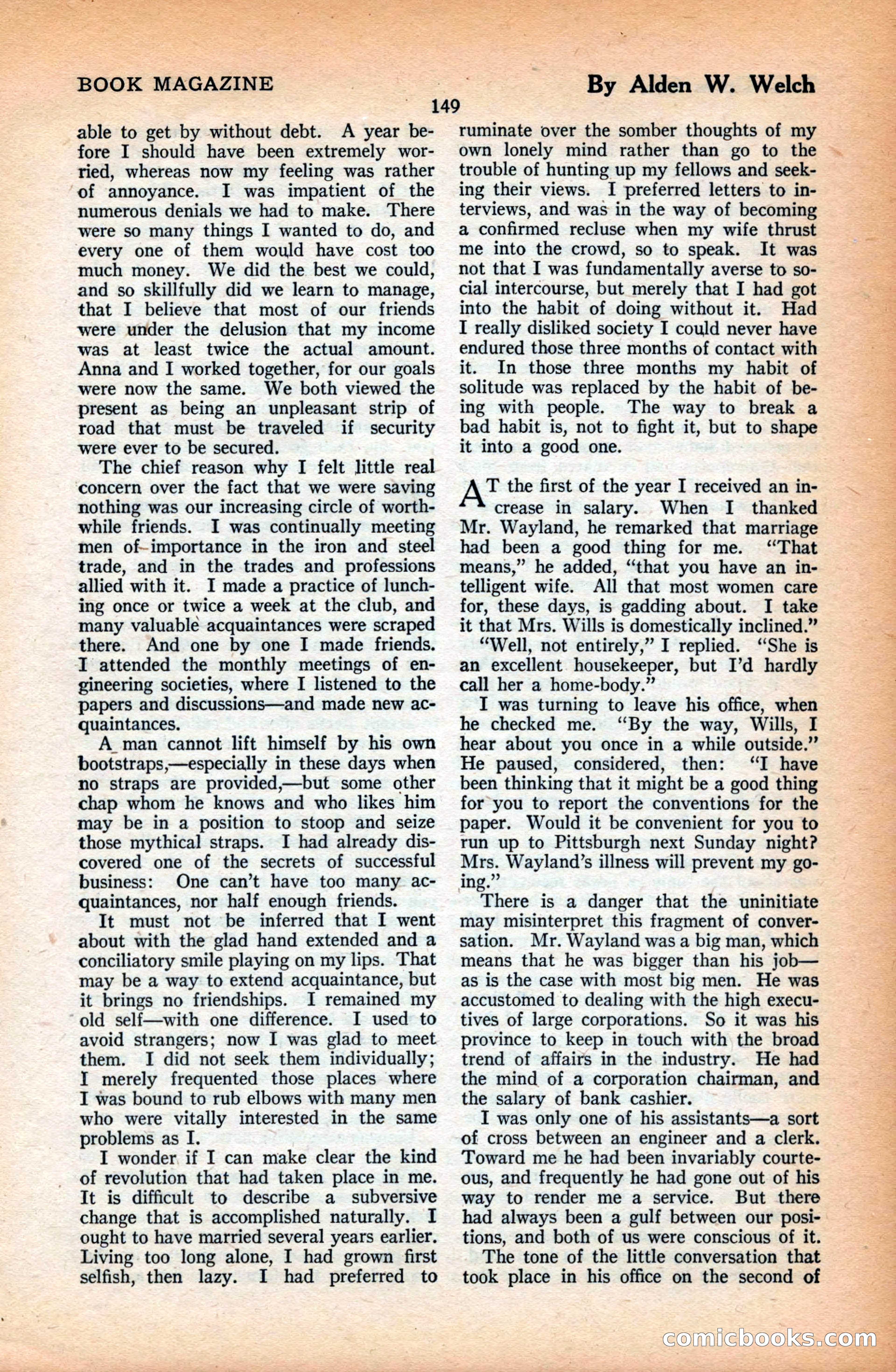 The Blue Book Magazine, June 1923 — page 155 of 212