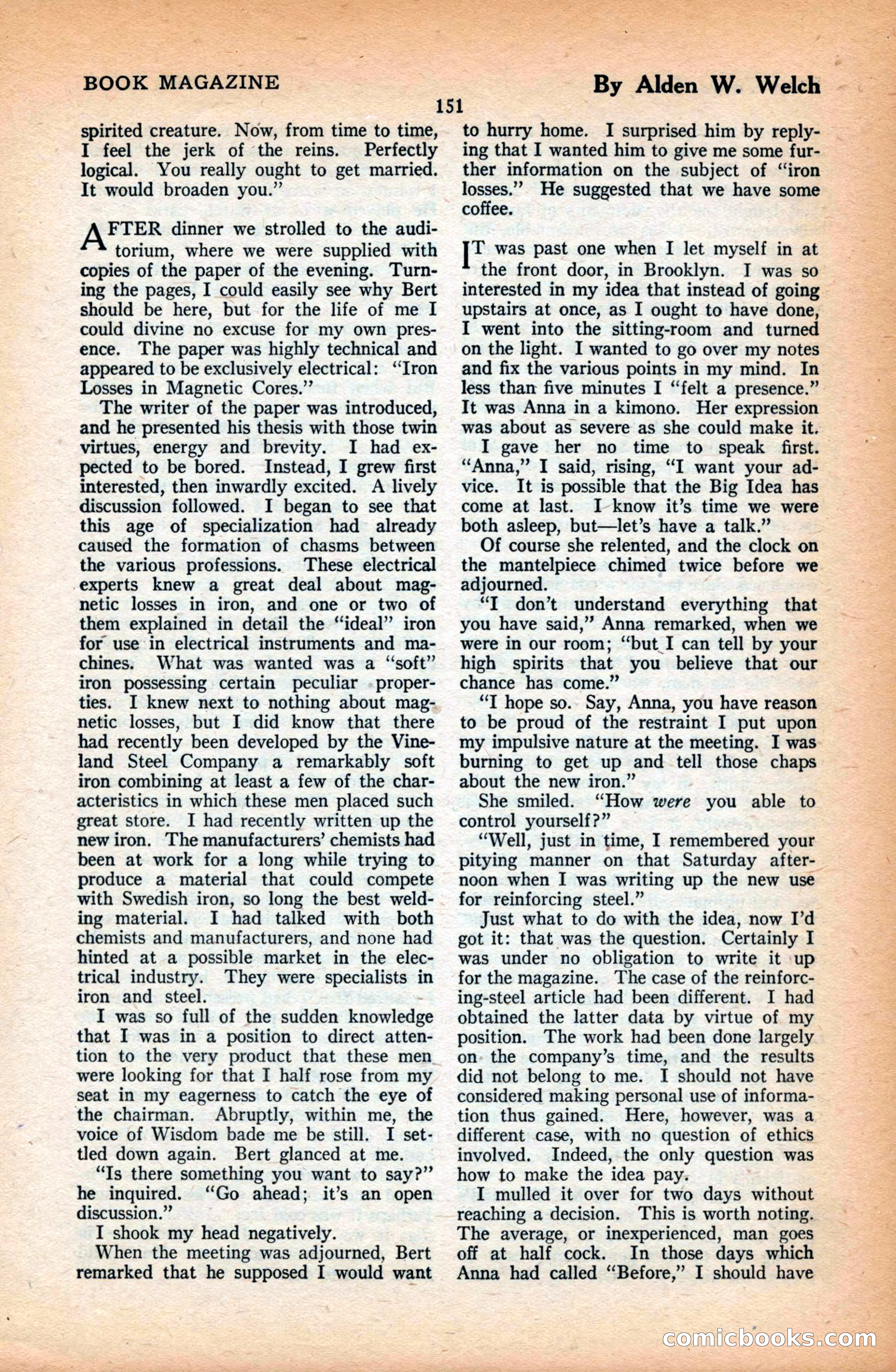 The Blue Book Magazine, June 1923 — page 157 of 212