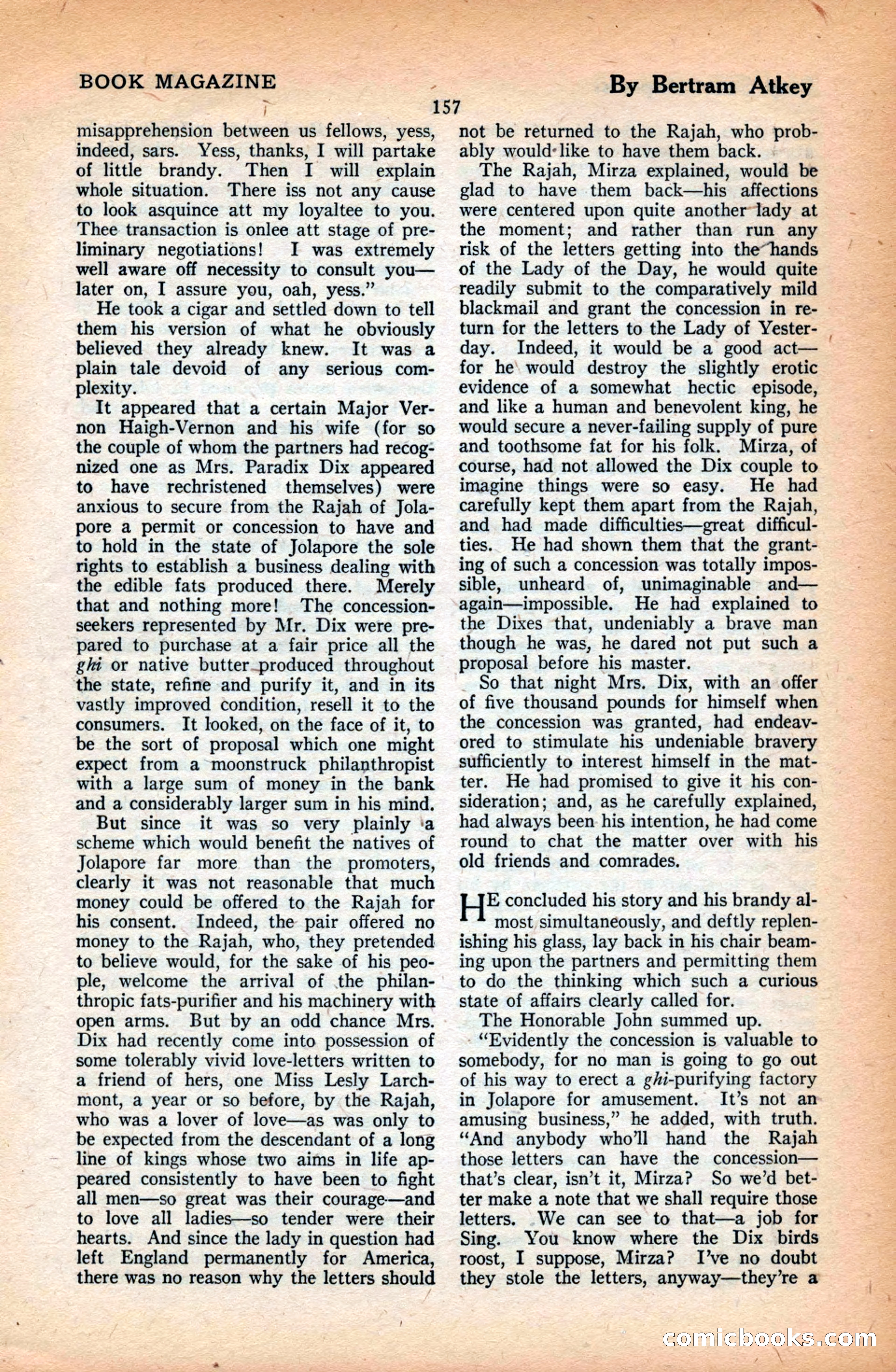 The Blue Book Magazine, June 1923 — page 163 of 212