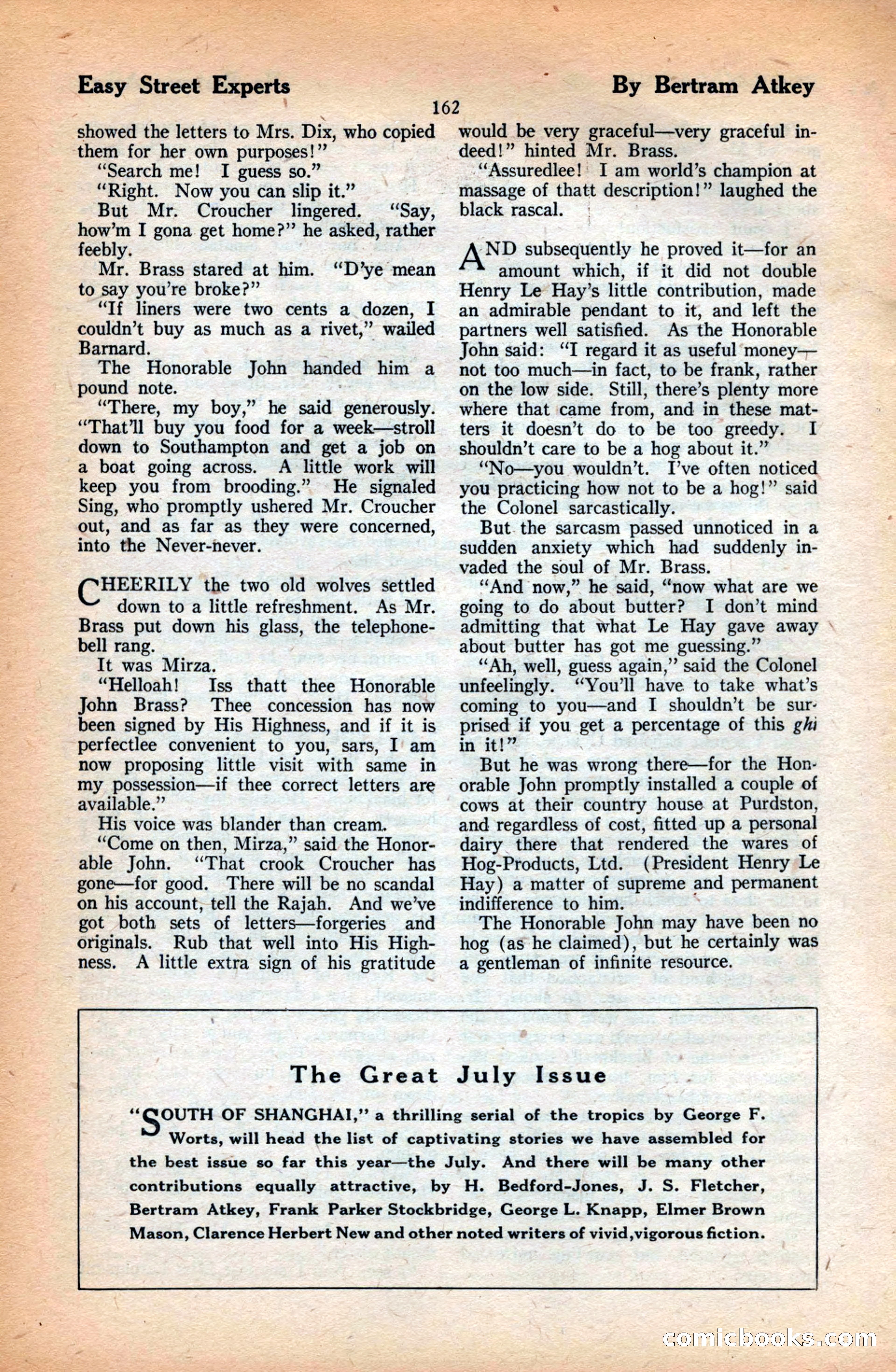 The Blue Book Magazine, June 1923 — page 168 of 212