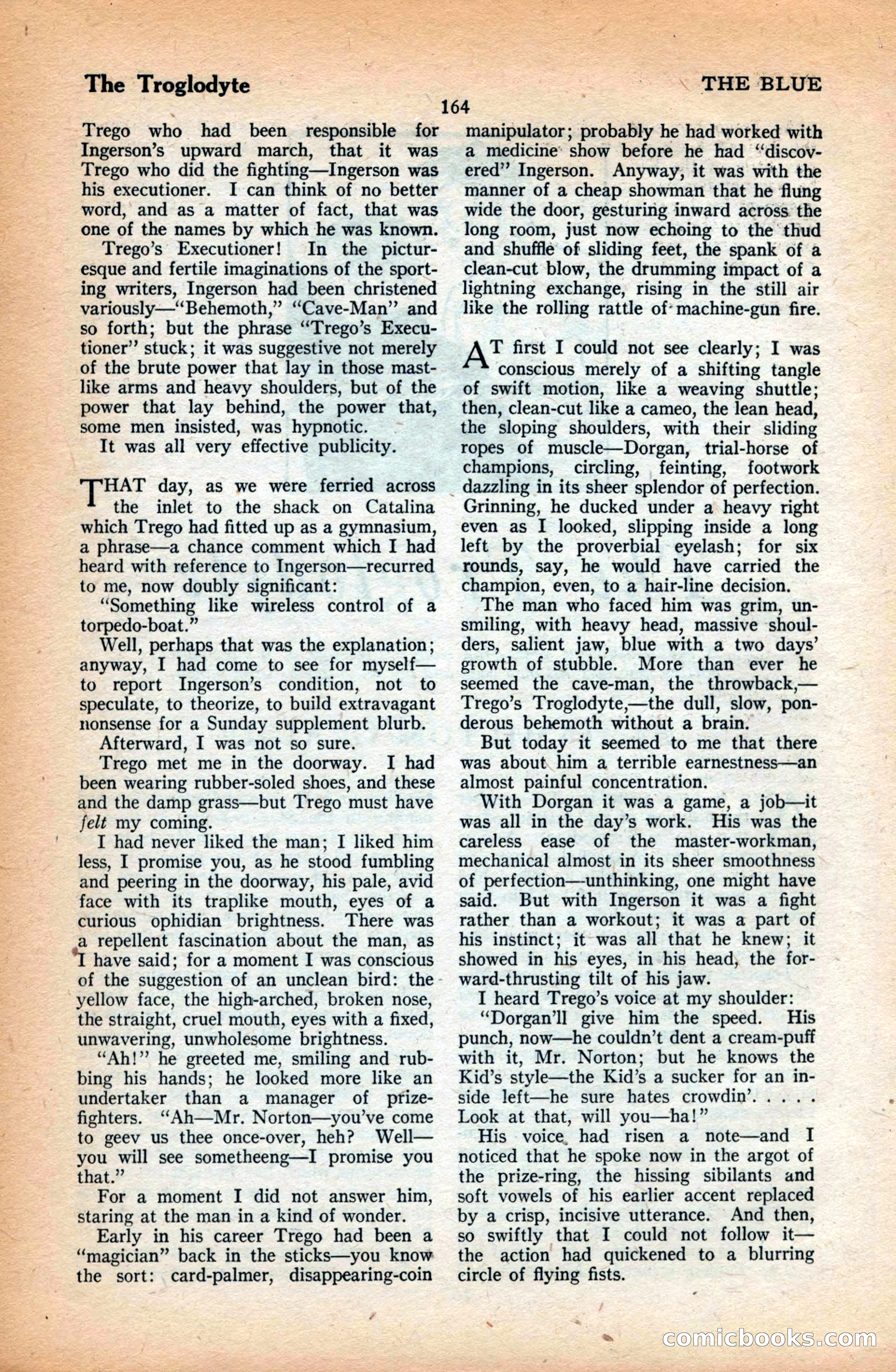 The Blue Book Magazine, June 1923 — page 170 of 212