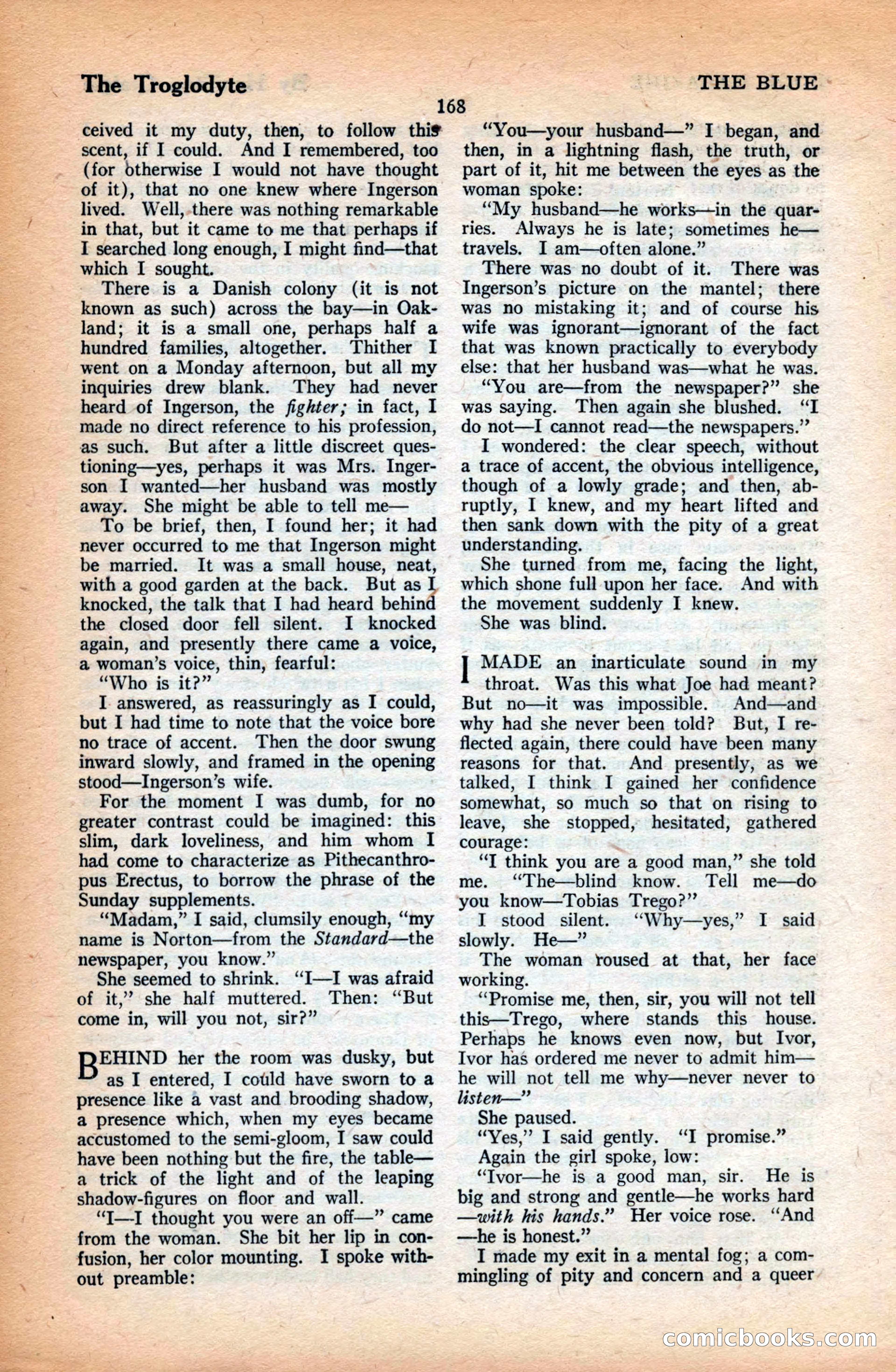 The Blue Book Magazine, June 1923 — page 174 of 212