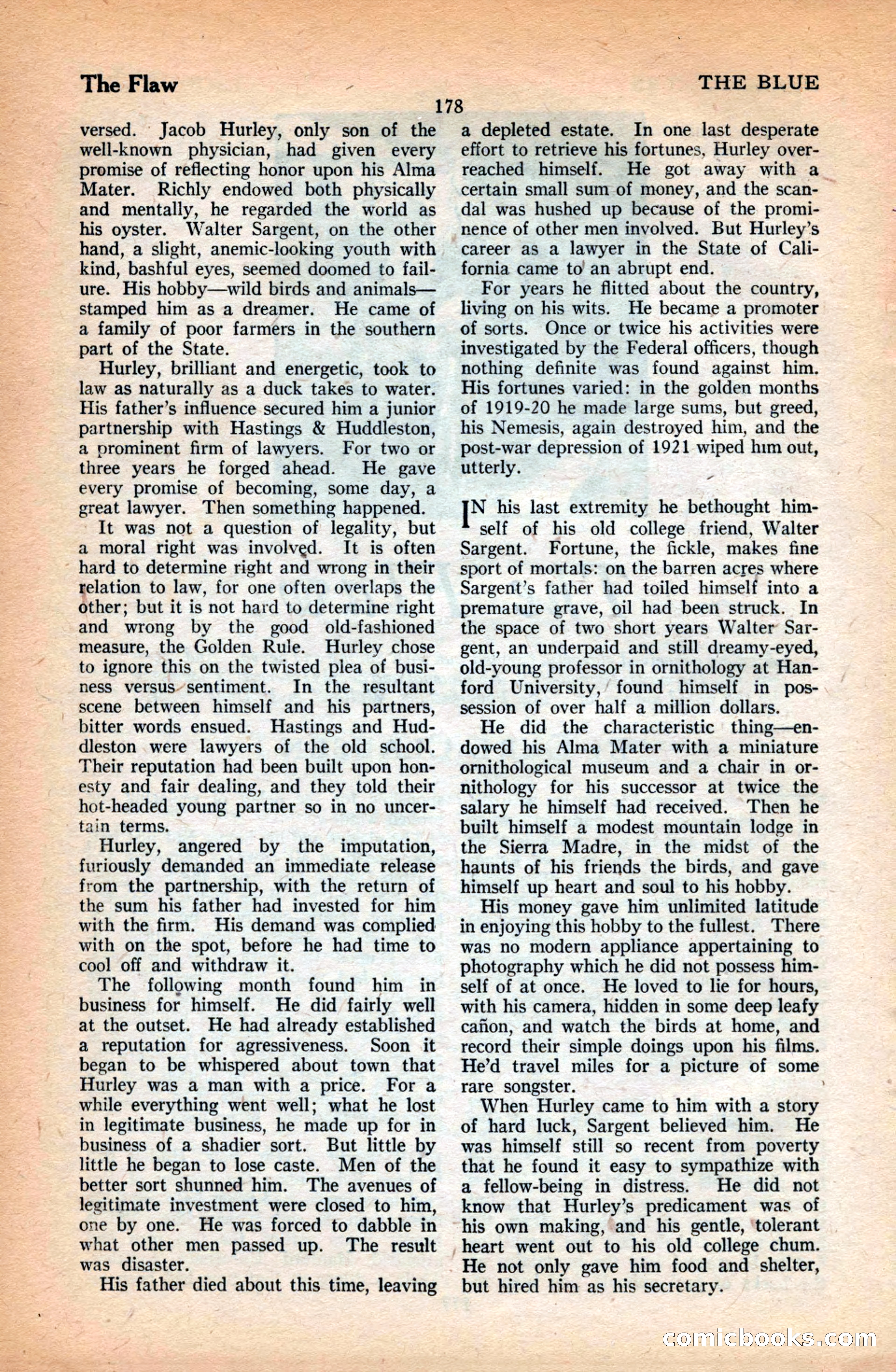 The Blue Book Magazine, June 1923 — page 184 of 212