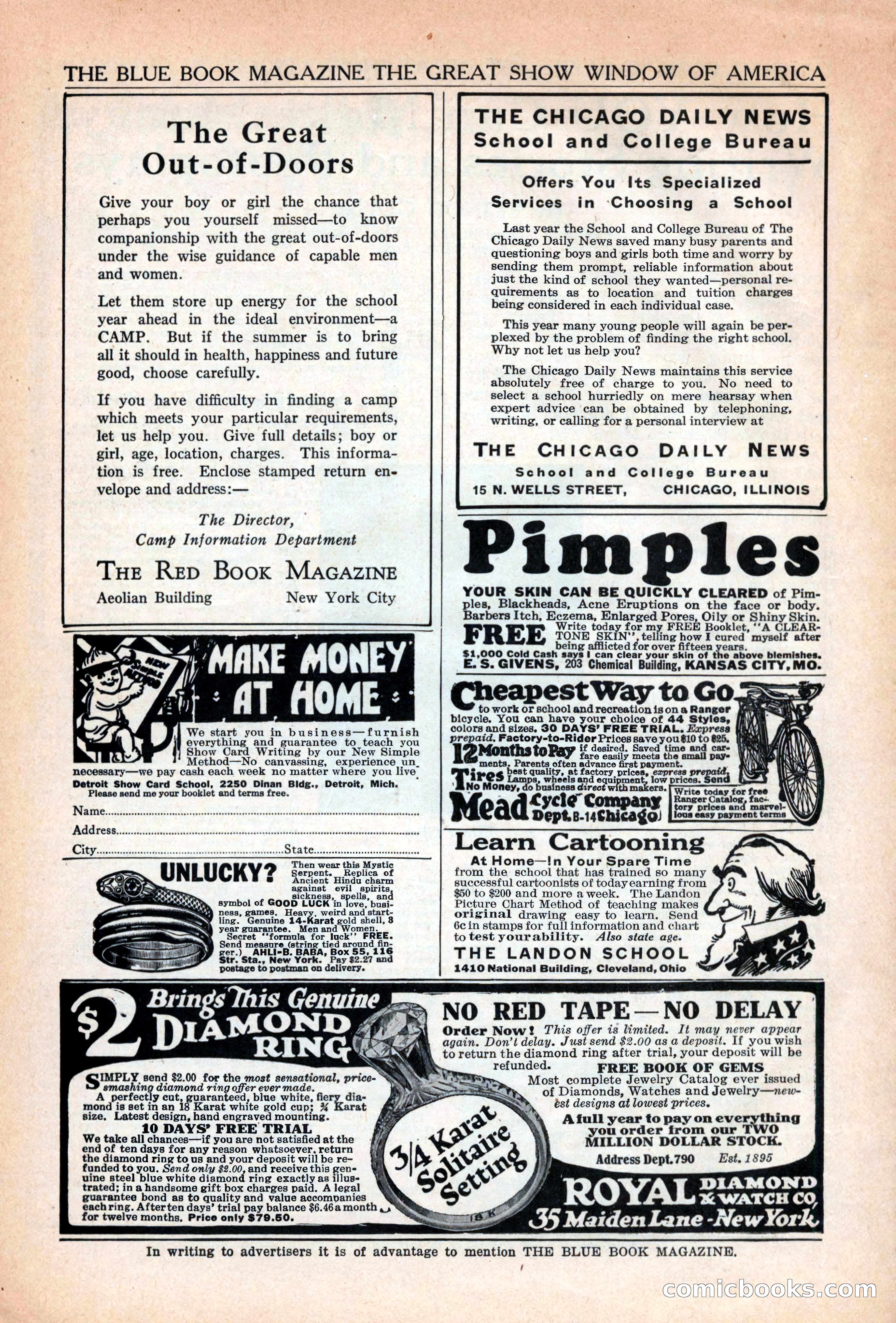 The Blue Book Magazine, June 1923 — page 204 of 212