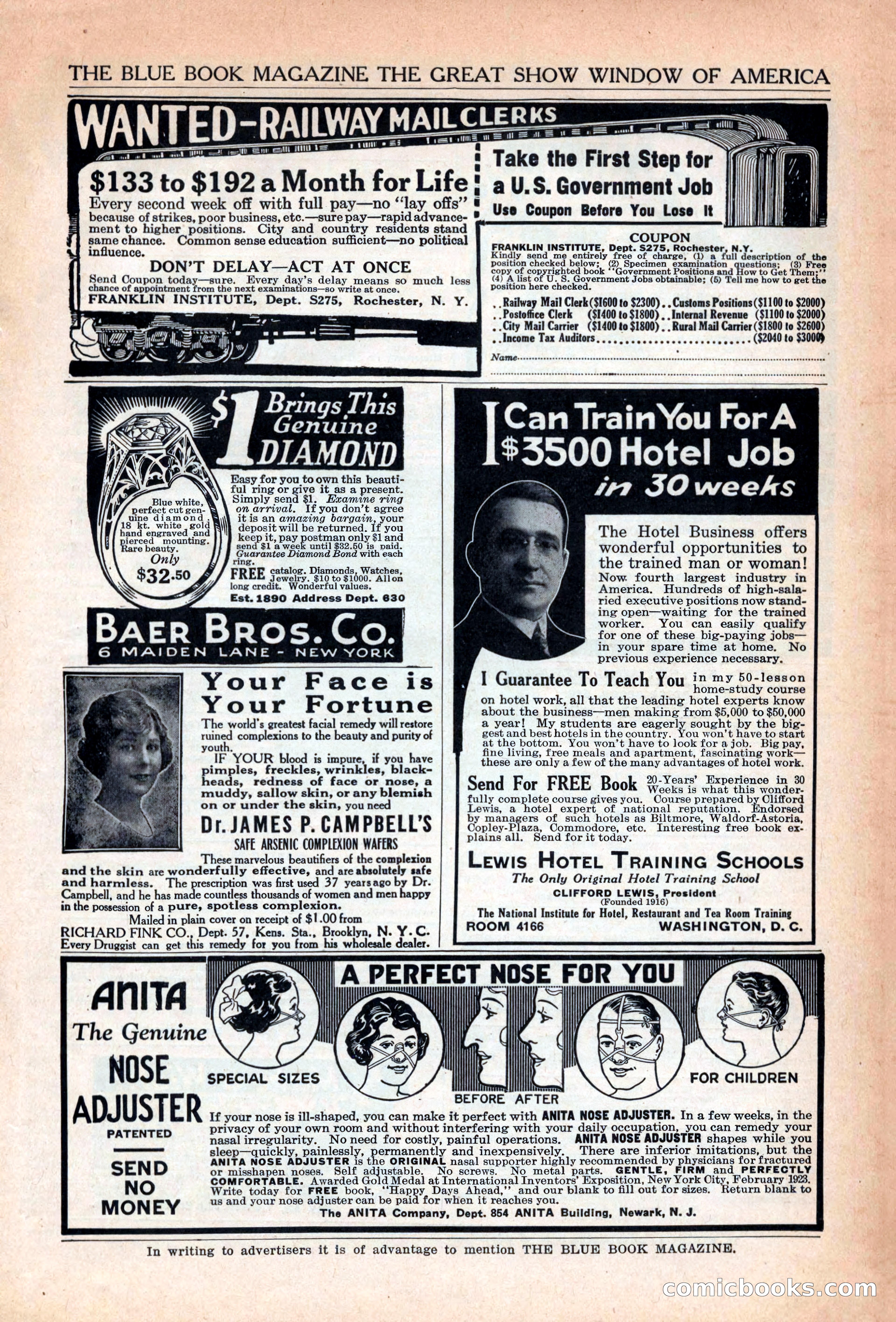 The Blue Book Magazine, June 1923 — page 205 of 212