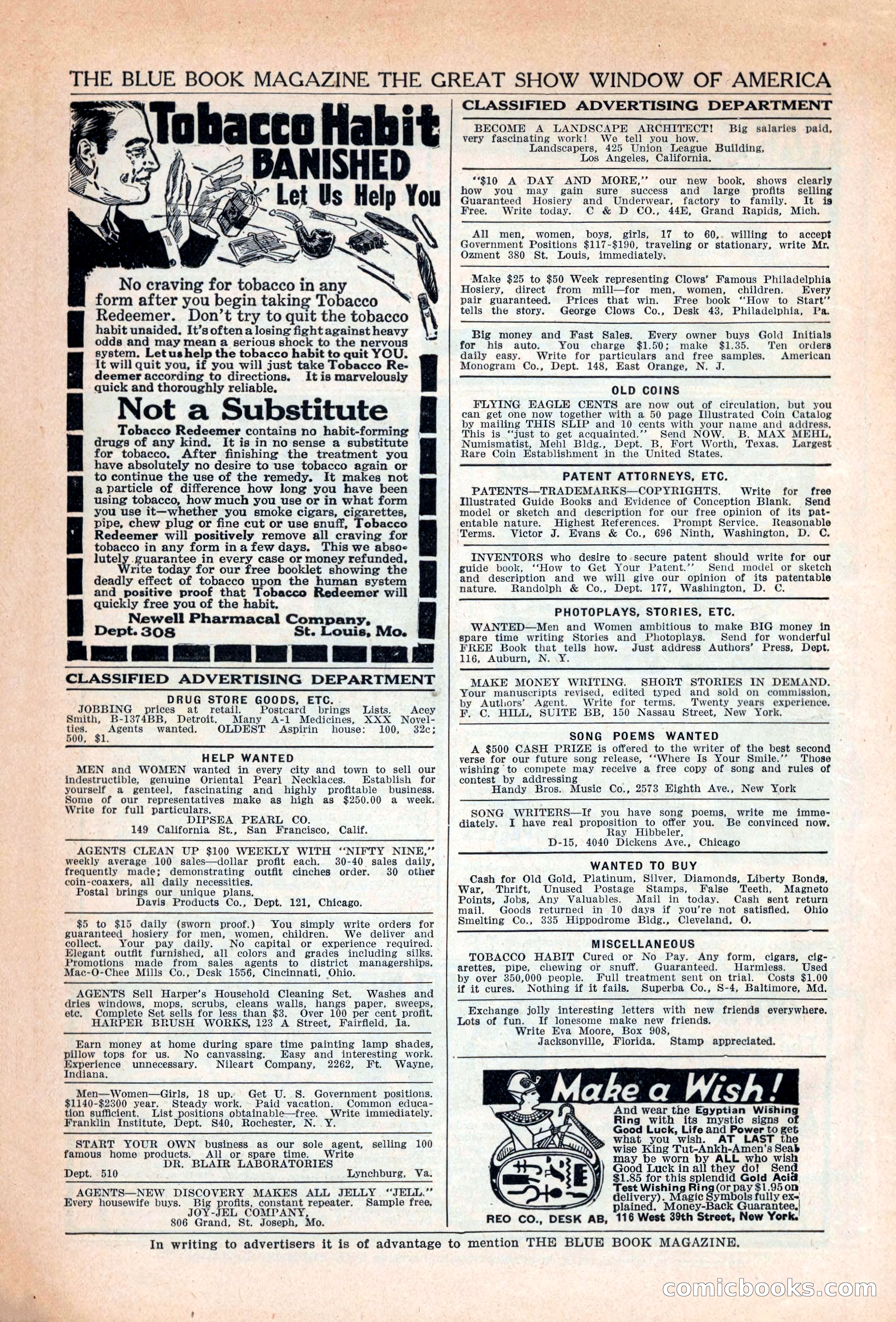 The Blue Book Magazine, June 1923 — page 206 of 212