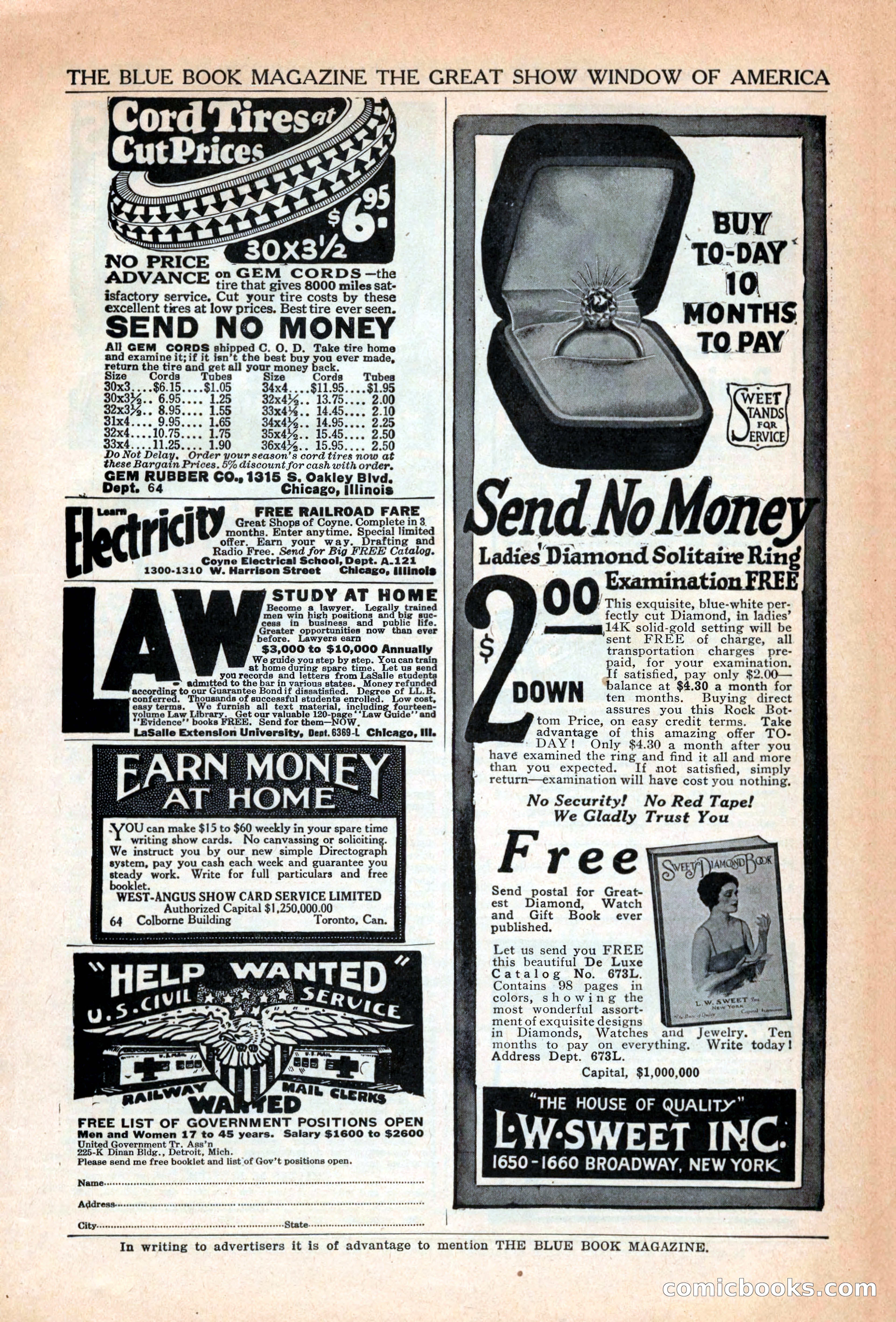 The Blue Book Magazine, June 1923 — page 207 of 212