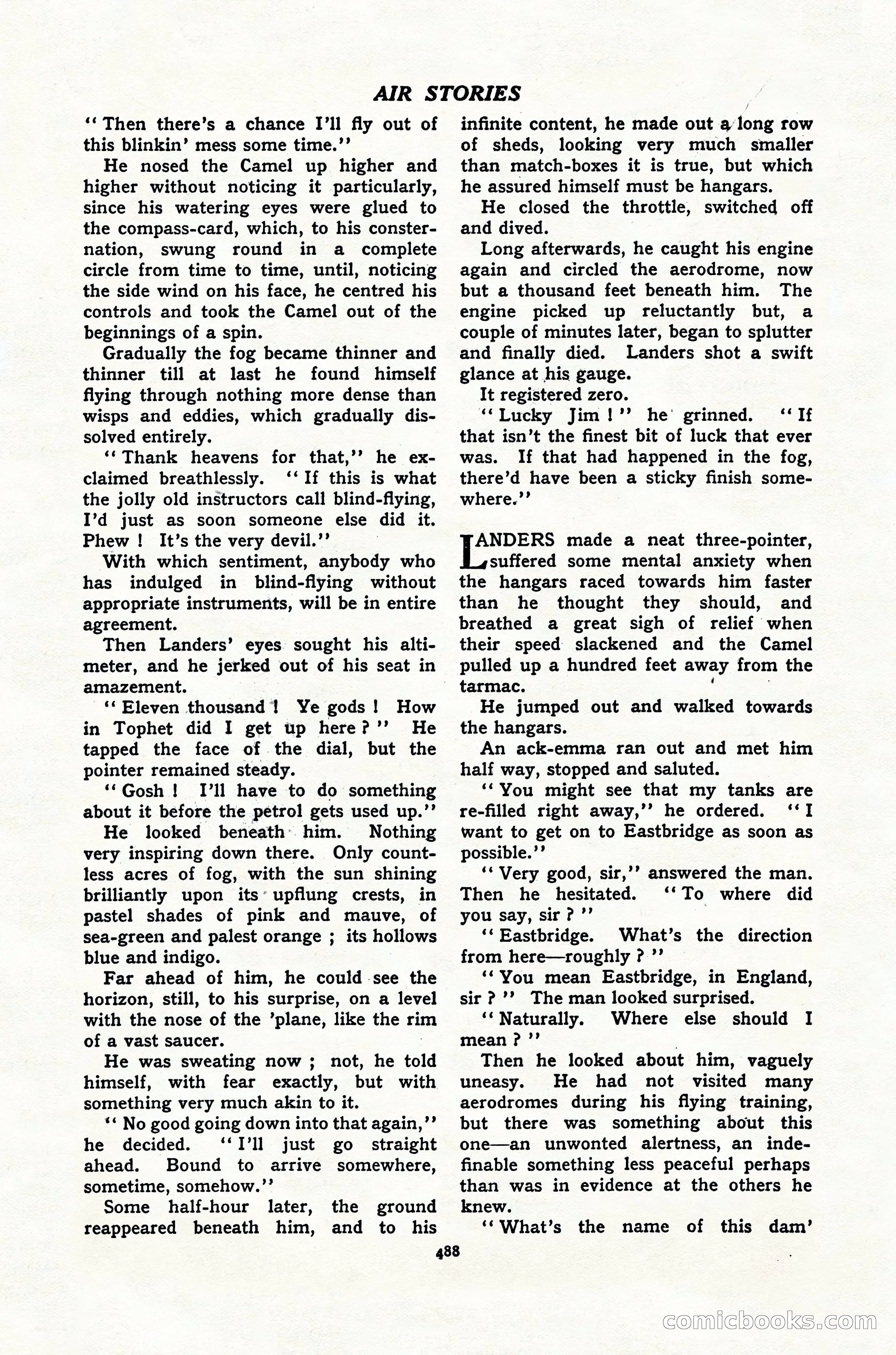 Air Stories, Vol. 2, No. 6 — page 10 of 100