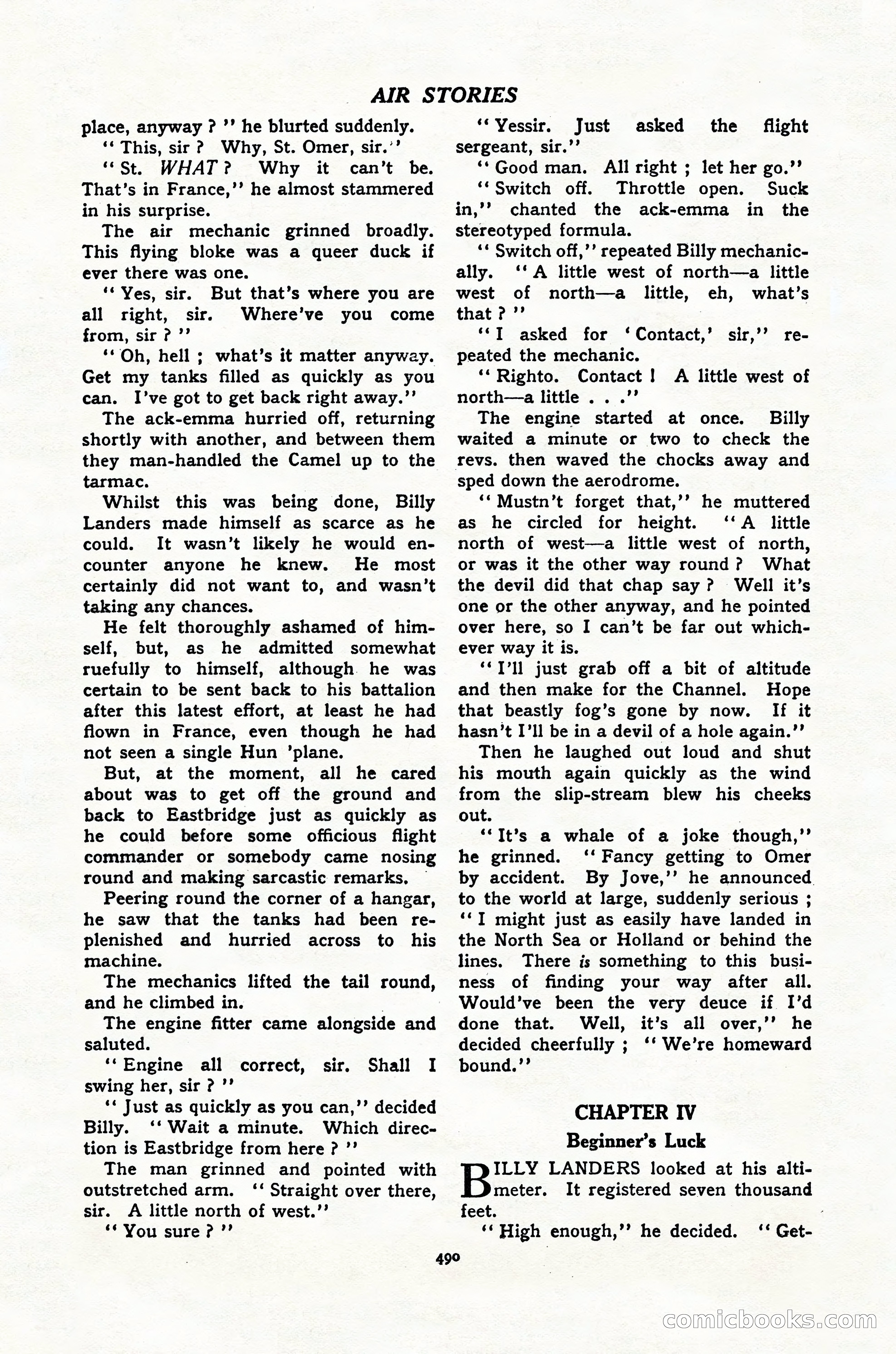 Air Stories, Vol. 2, No. 6 — page 12 of 100