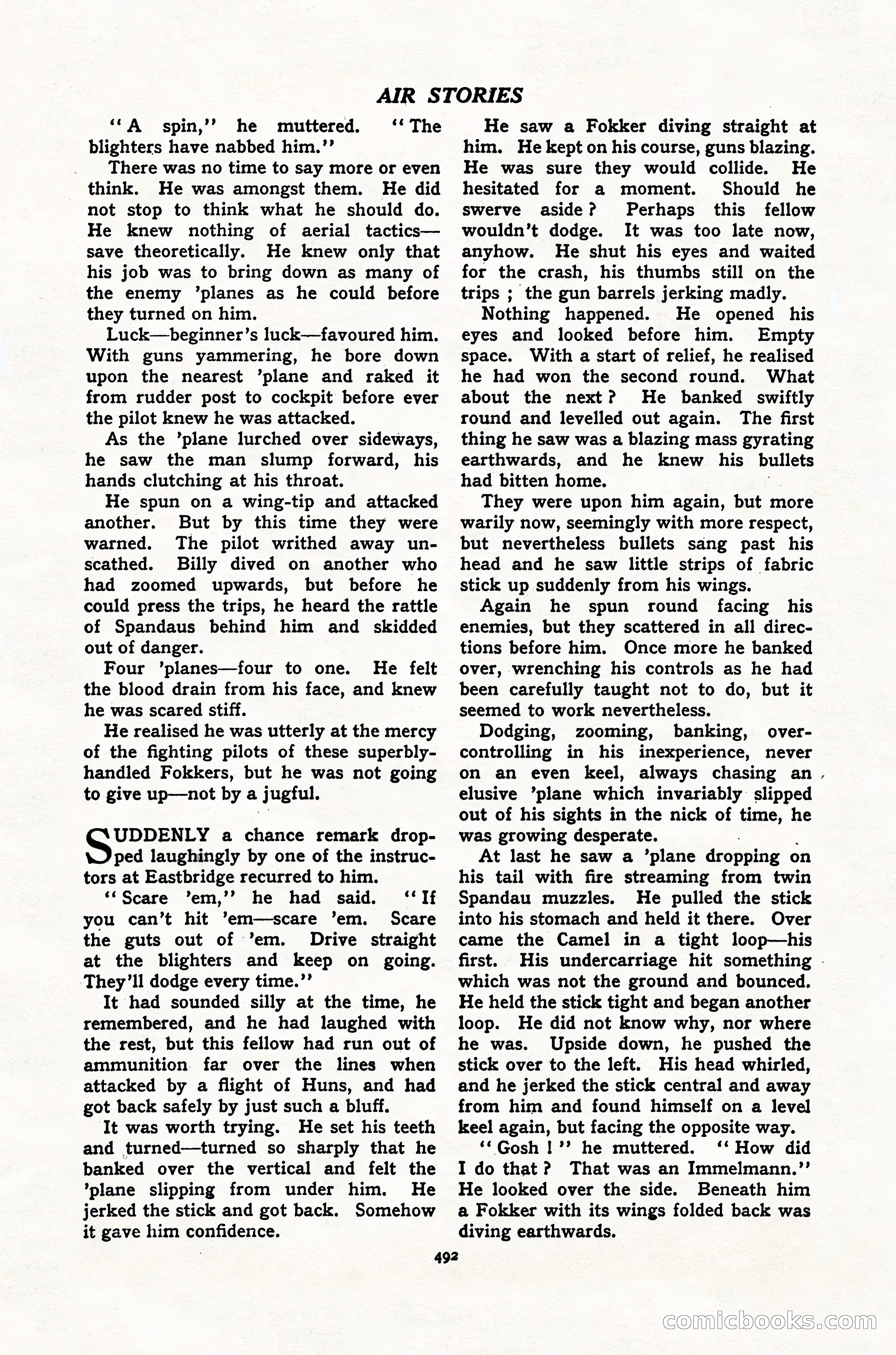 Air Stories, Vol. 2, No. 6 — page 14 of 100