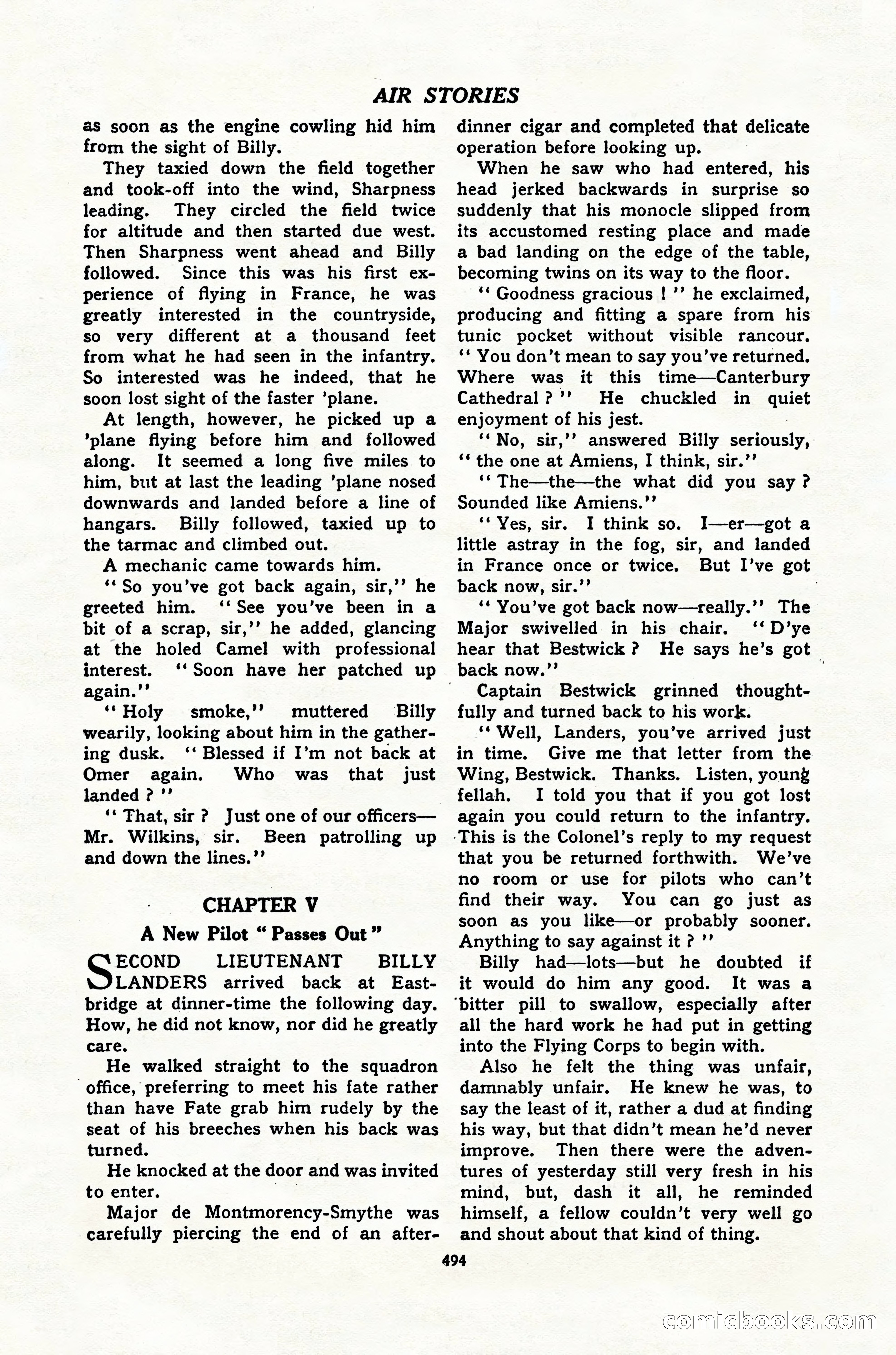 Air Stories, Vol. 2, No. 6 — page 16 of 100