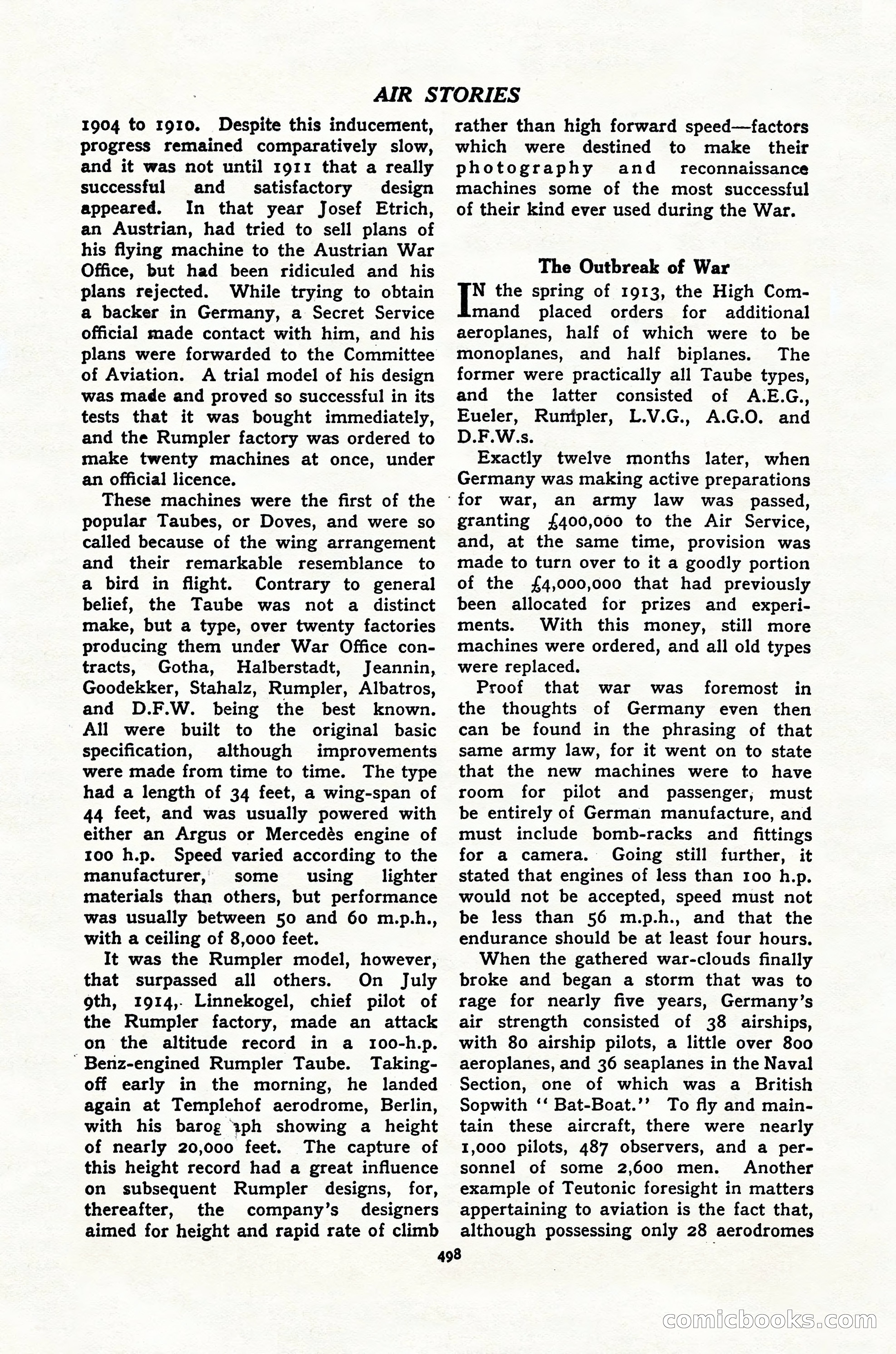 Air Stories, Vol. 2, No. 6 — page 20 of 100