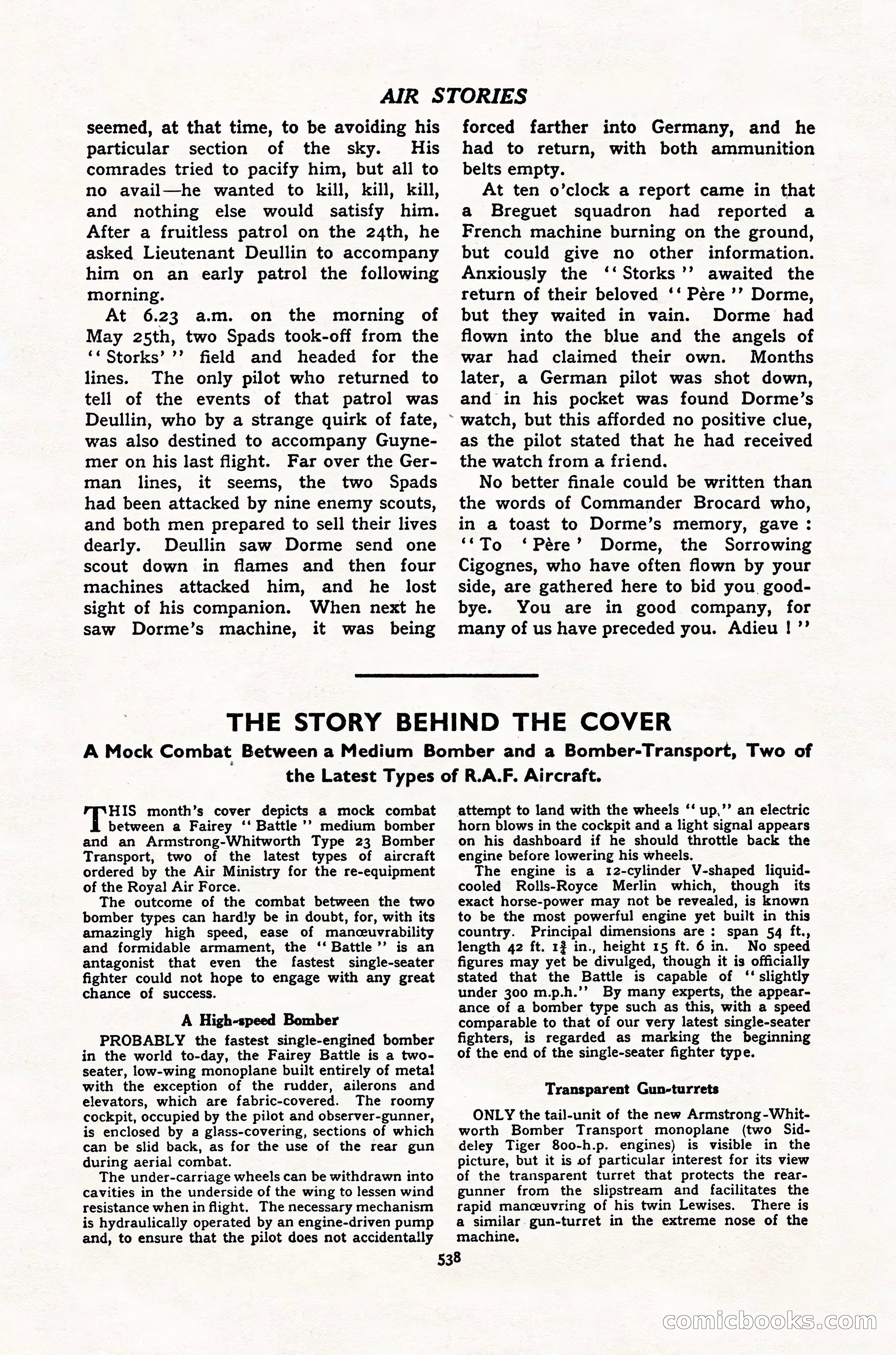 Air Stories, Vol. 2, No. 6 — page 60 of 100