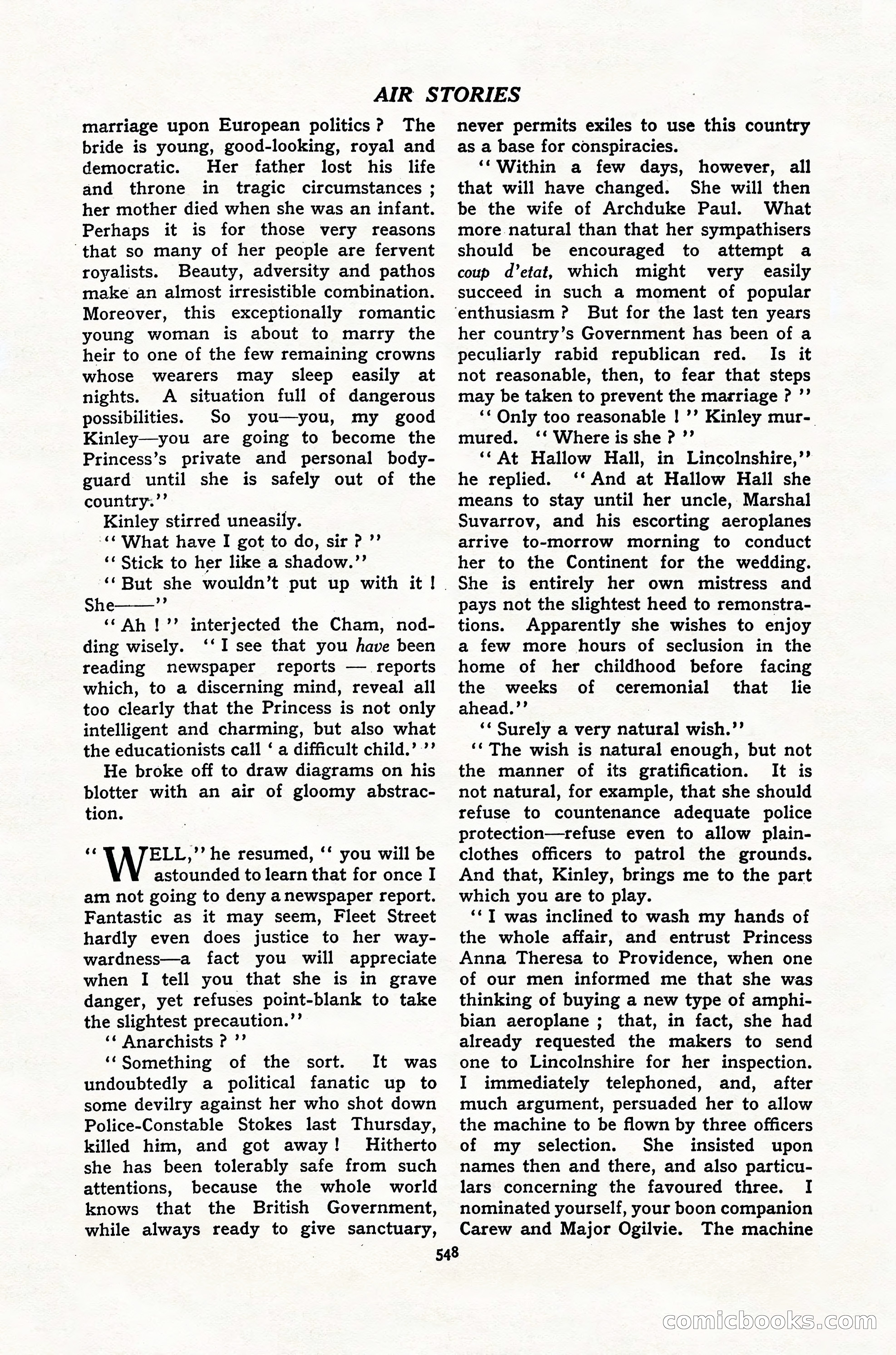 Air Stories, Vol. 2, No. 6 — page 70 of 100
