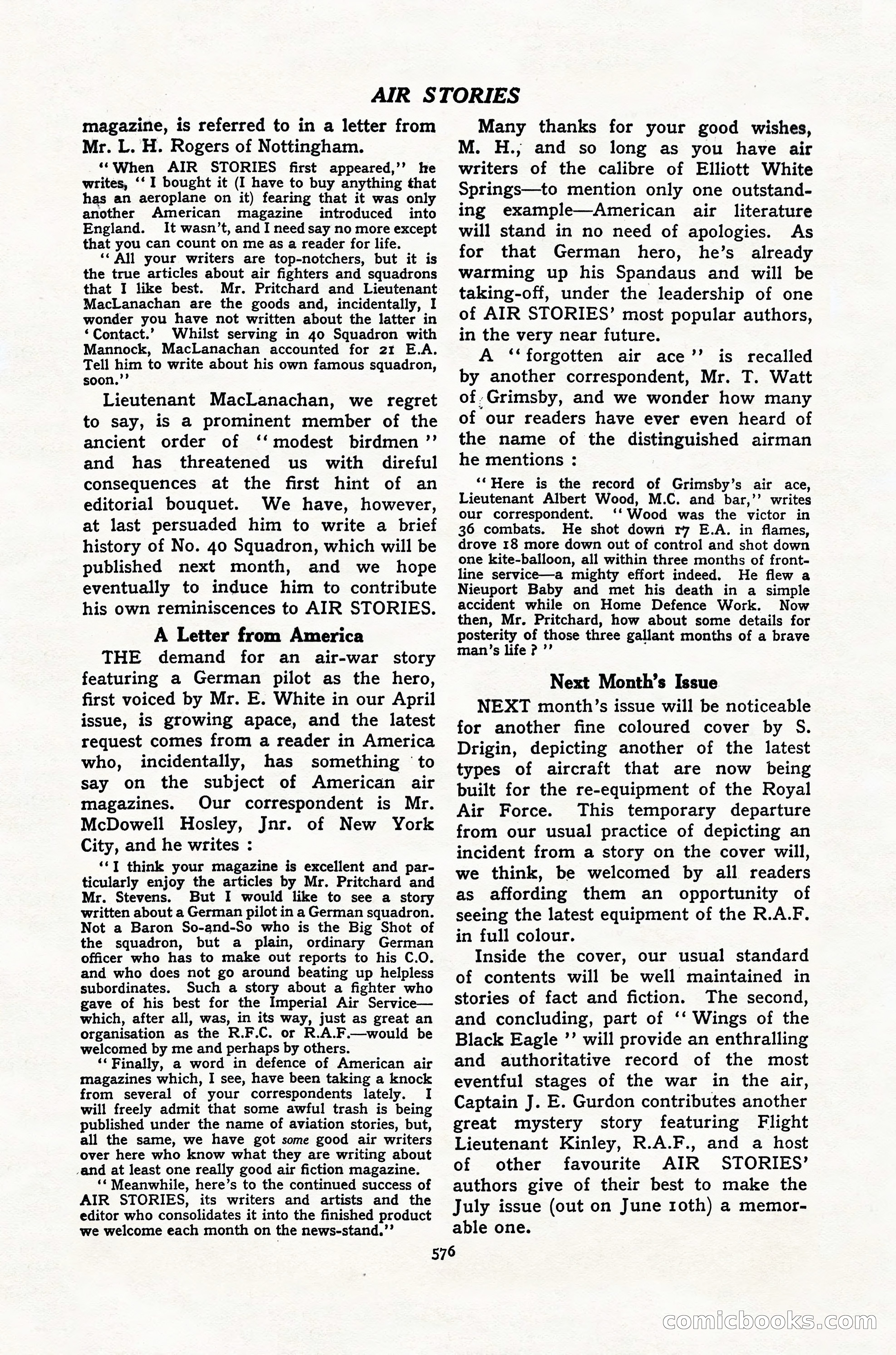 Air Stories, Vol. 2, No. 6 — page 98 of 100
