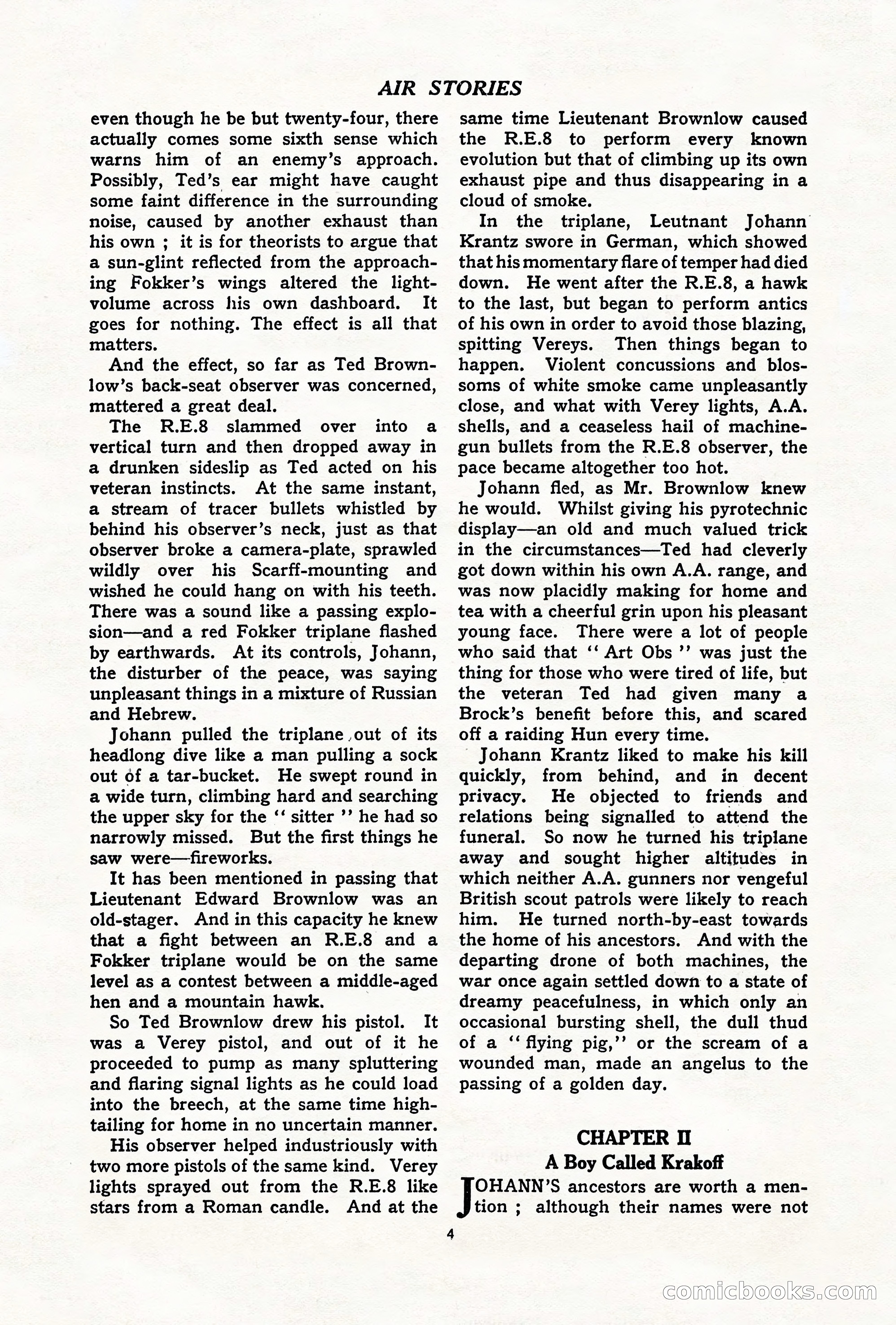 Air Stories, July 1937 — page 6 of 100