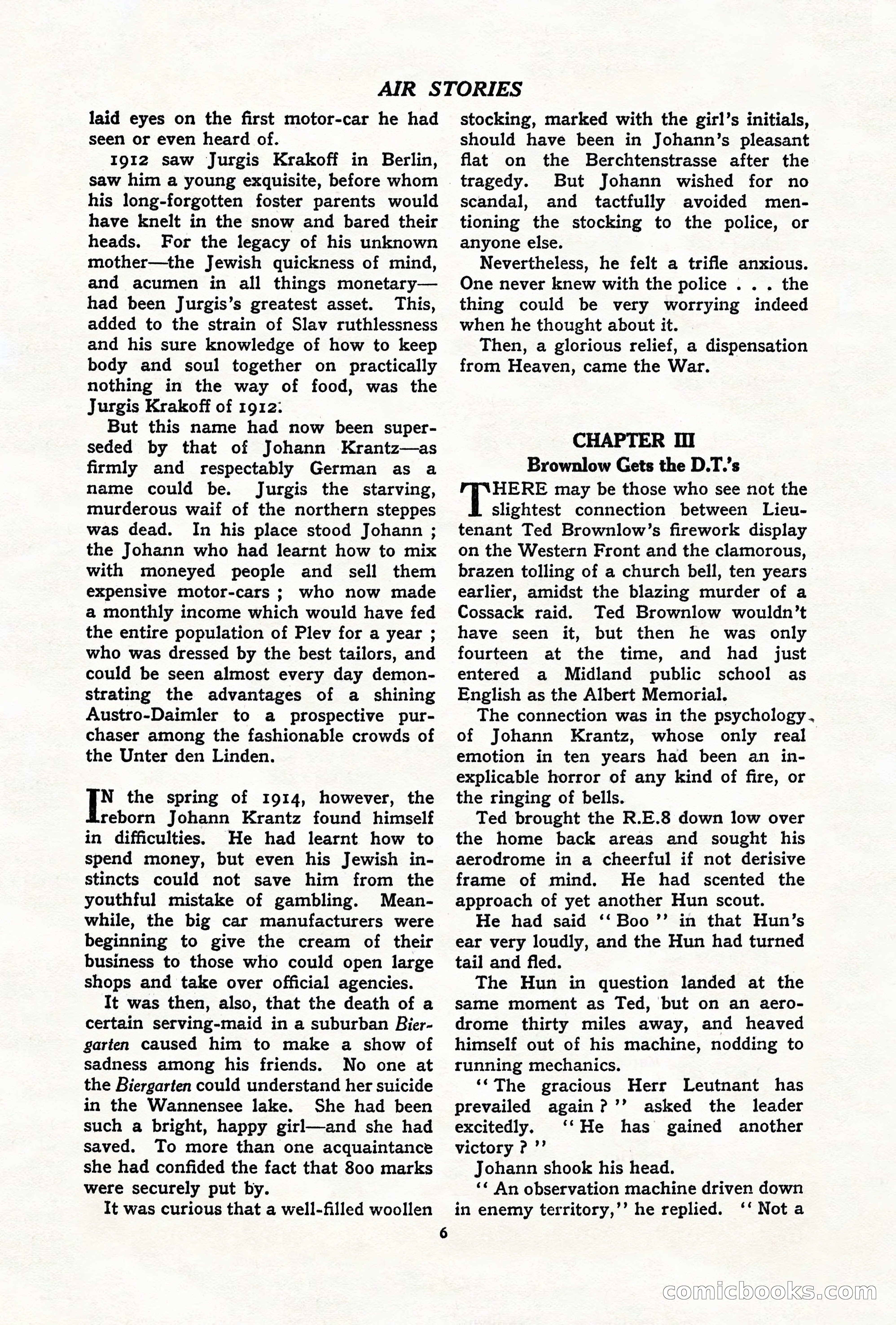 Air Stories, July 1937 — page 8 of 100