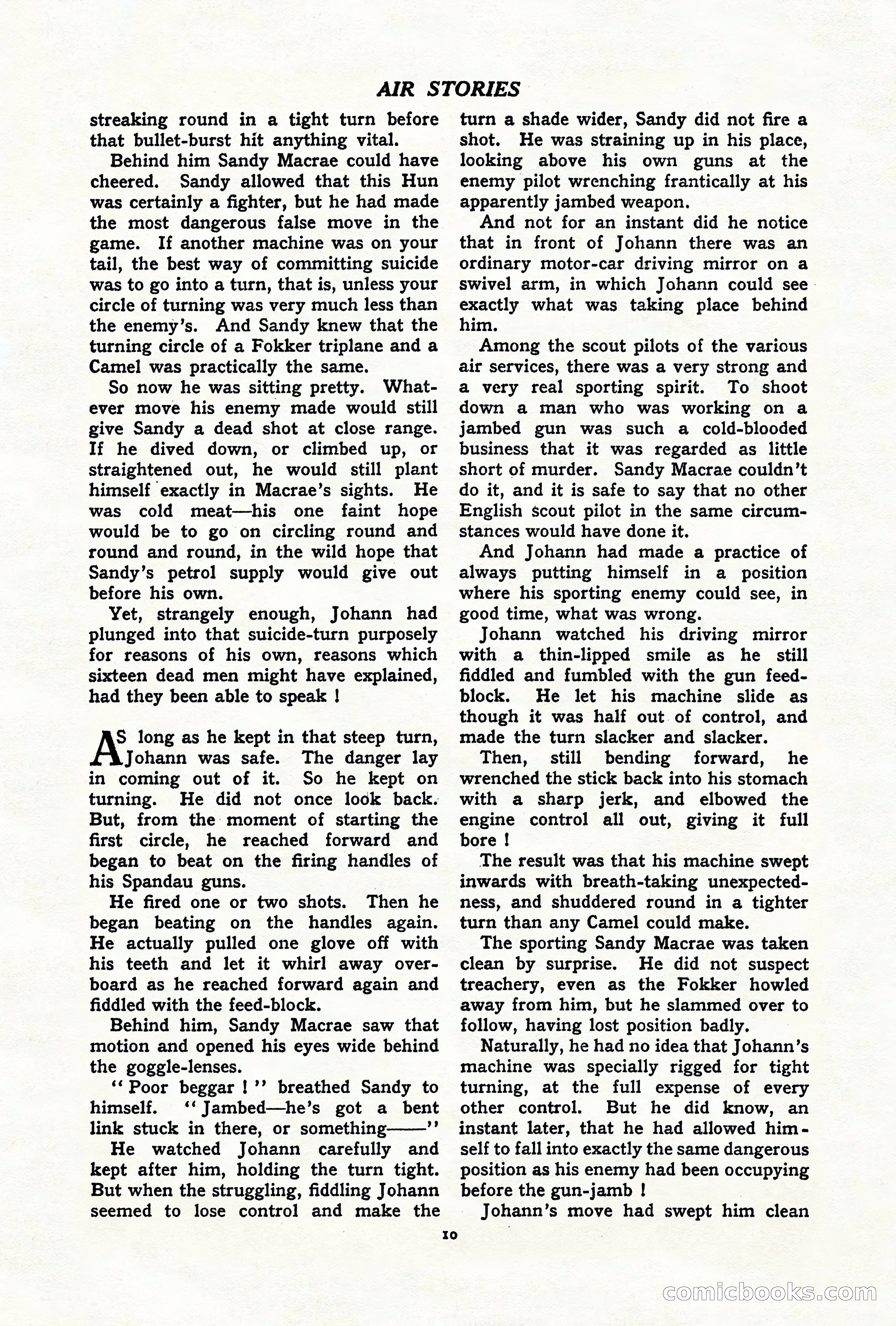 Air Stories, July 1937 — page 12 of 100