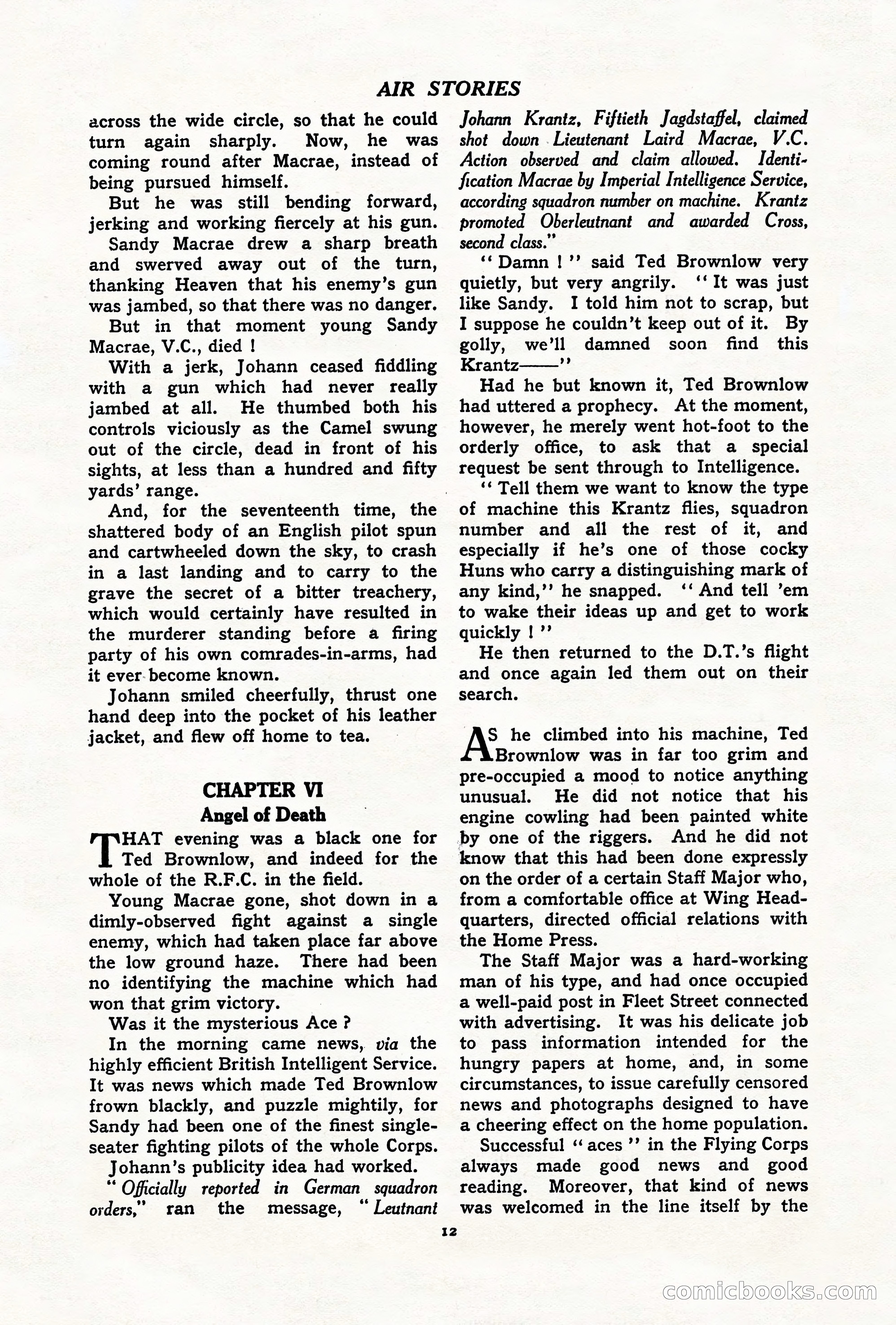 Air Stories, July 1937 — page 14 of 100