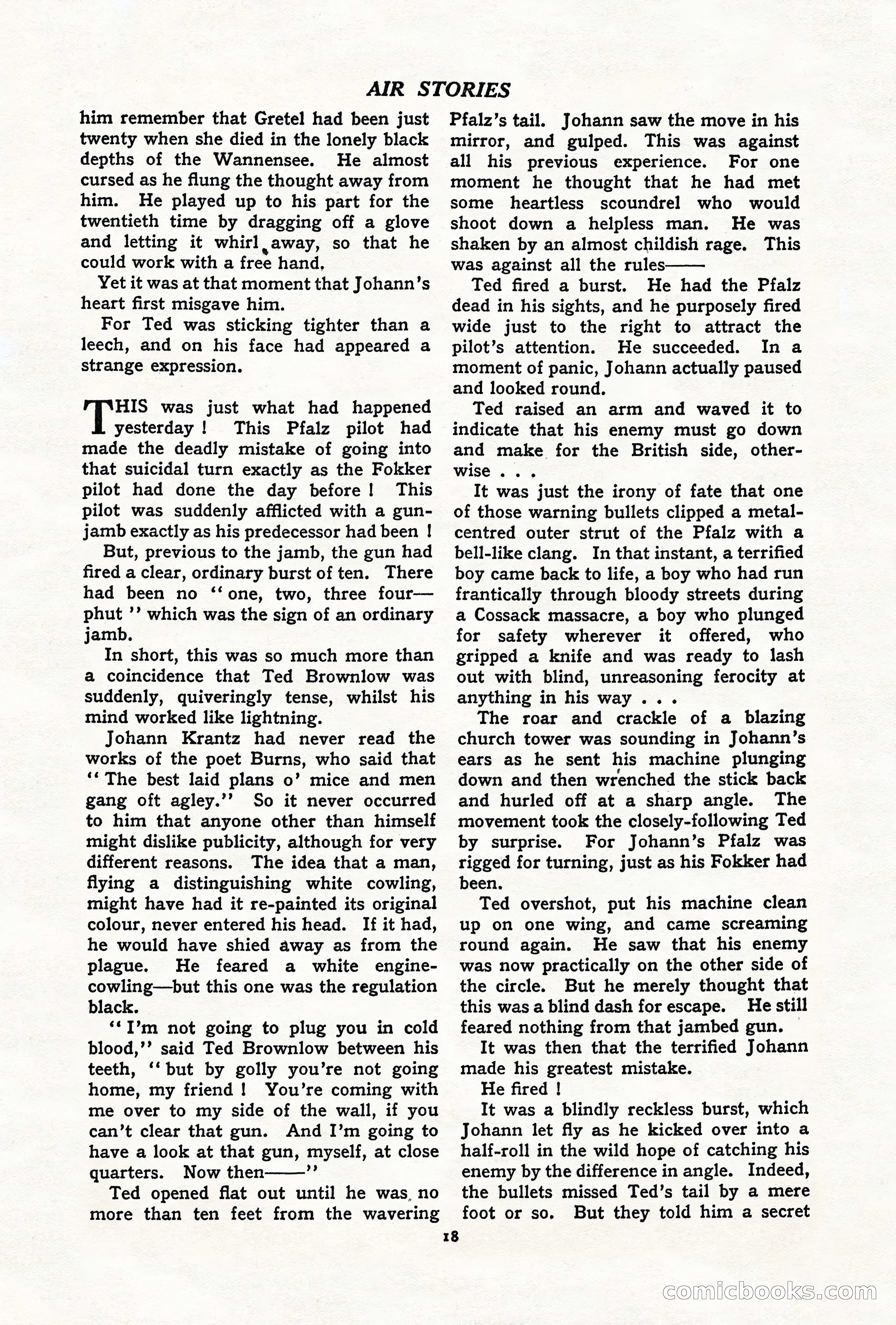 Air Stories, July 1937 — page 20 of 100