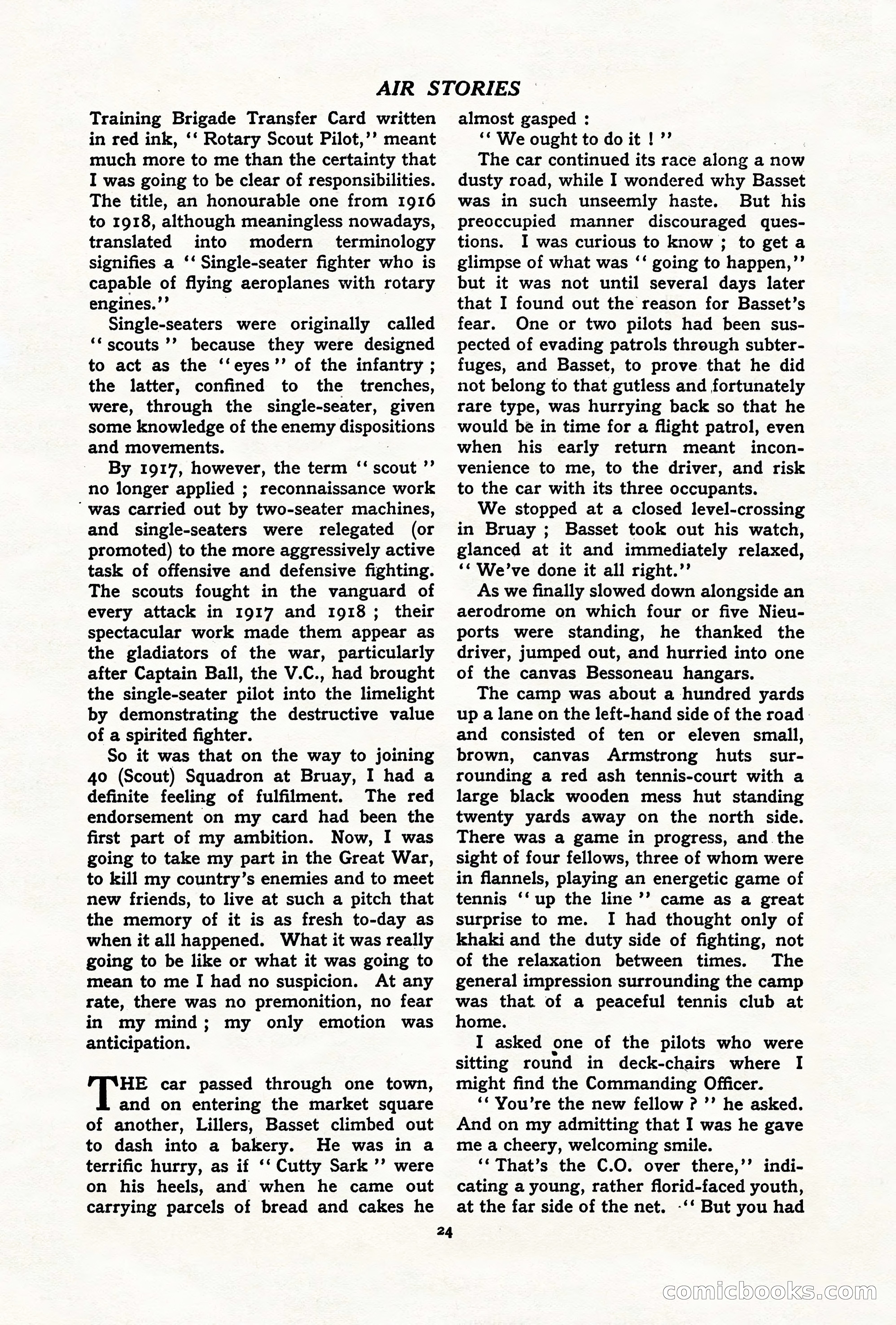 Air Stories, July 1937 — page 26 of 100