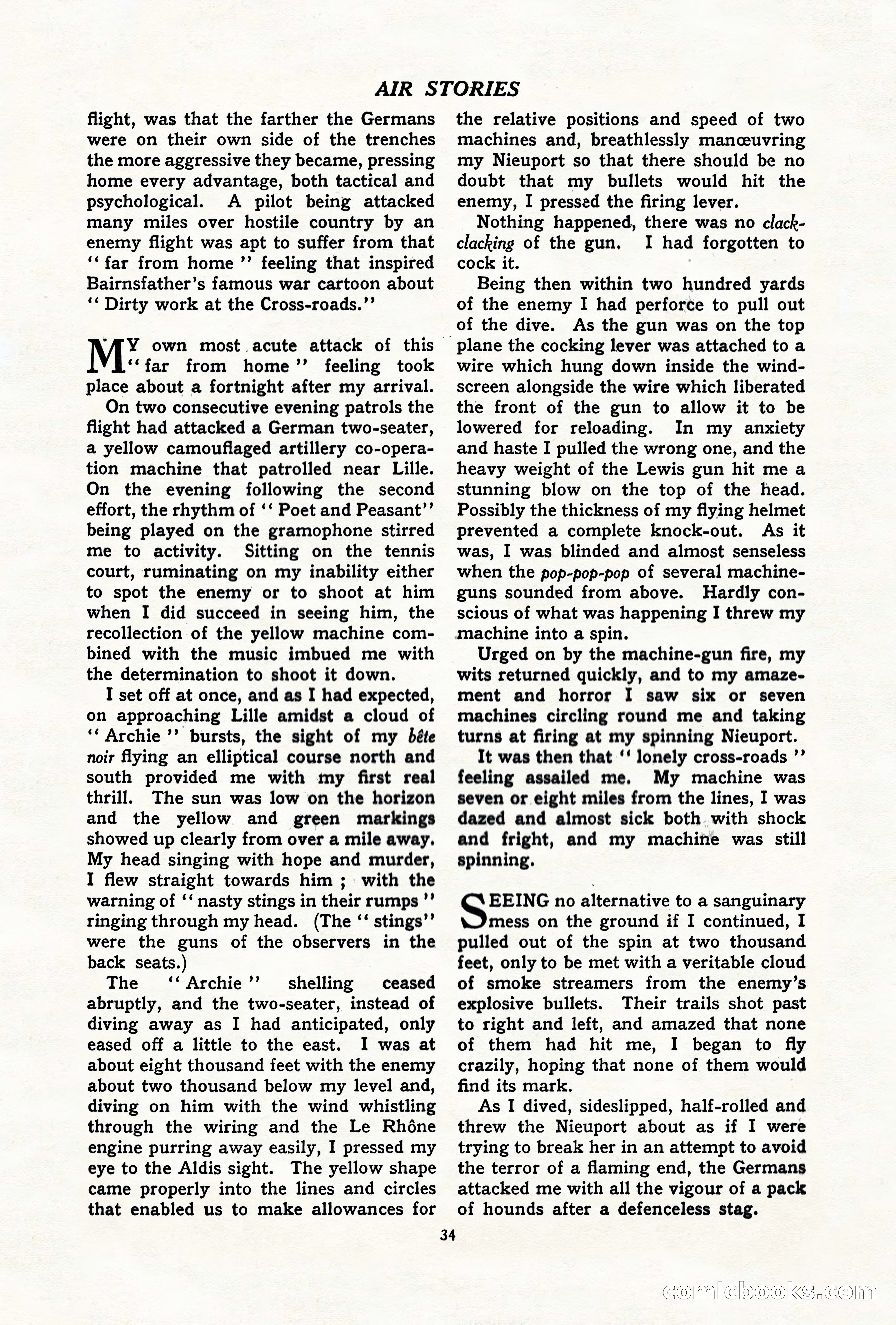 Air Stories, July 1937 — page 36 of 100