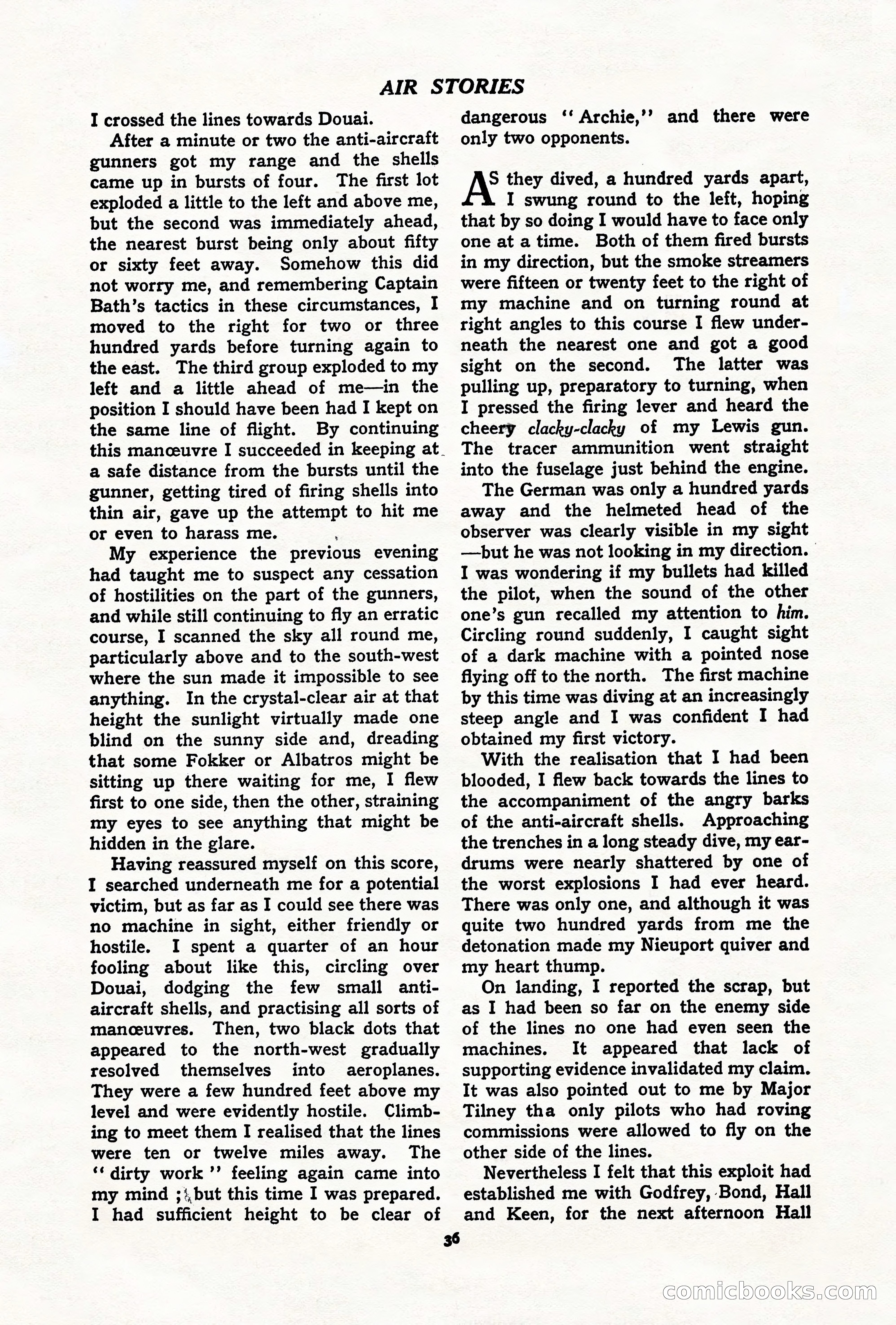 Air Stories, July 1937 — page 38 of 100