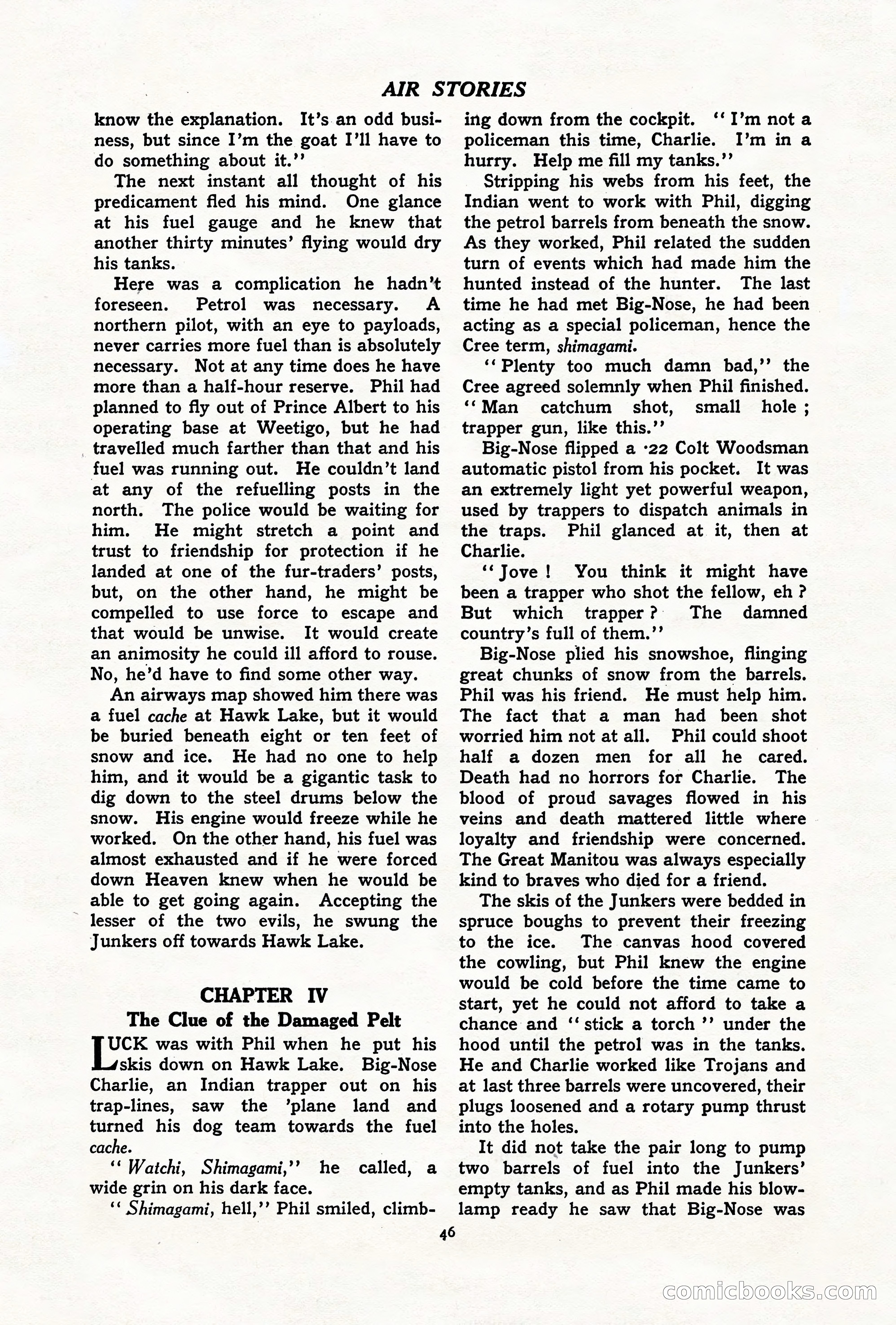 Air Stories, July 1937 — page 48 of 100