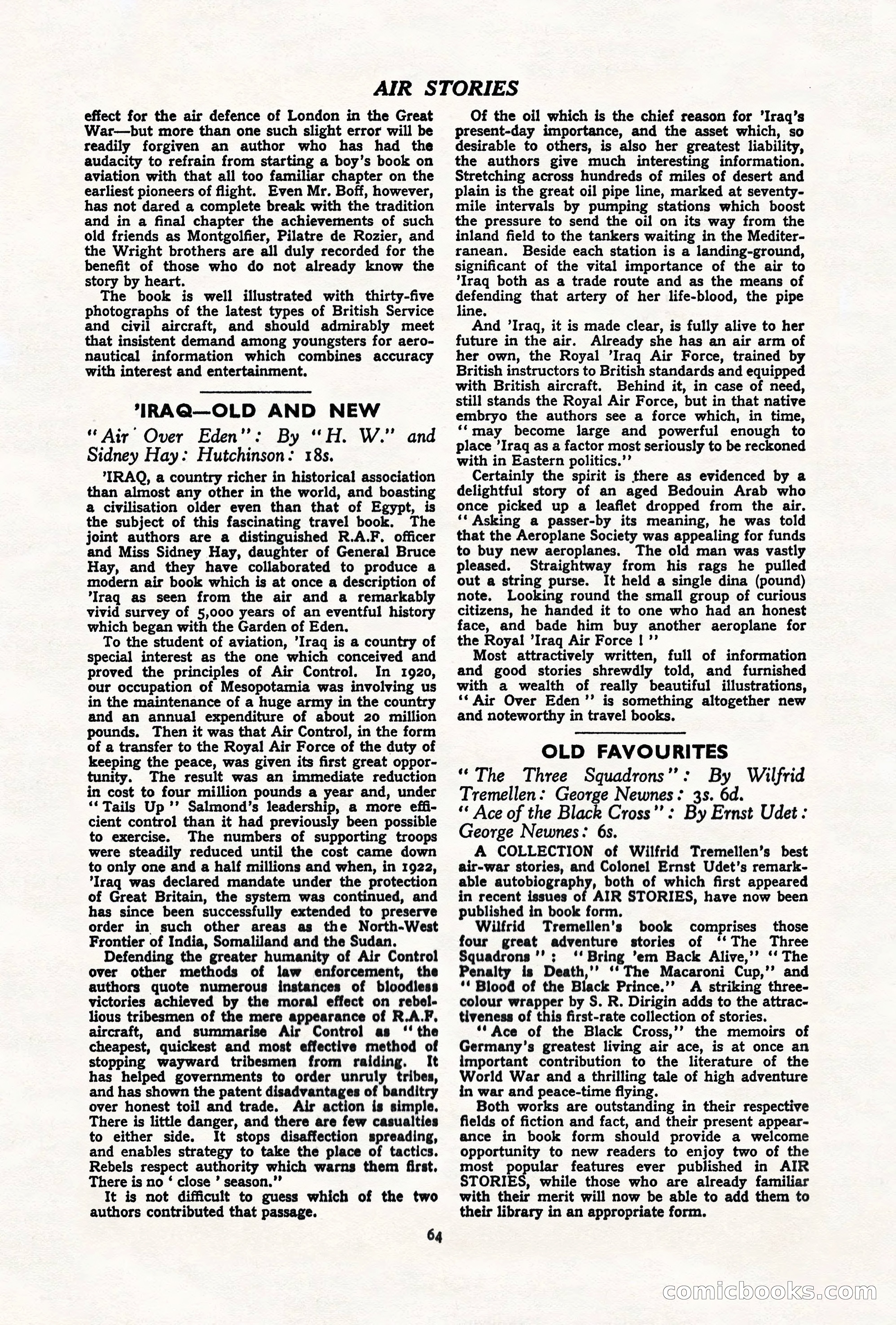 Air Stories, July 1937 — page 66 of 100