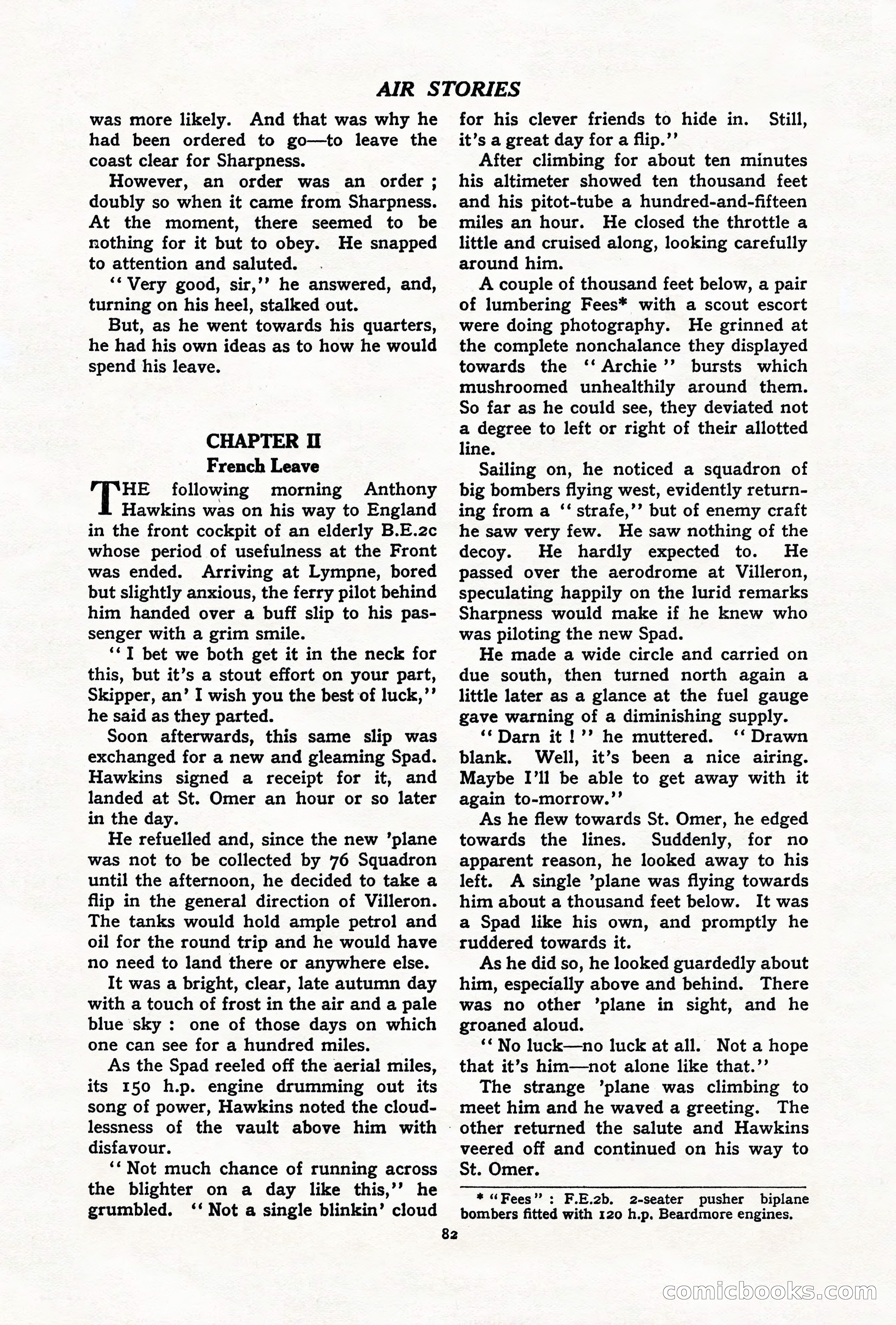 Air Stories, July 1937 — page 84 of 100