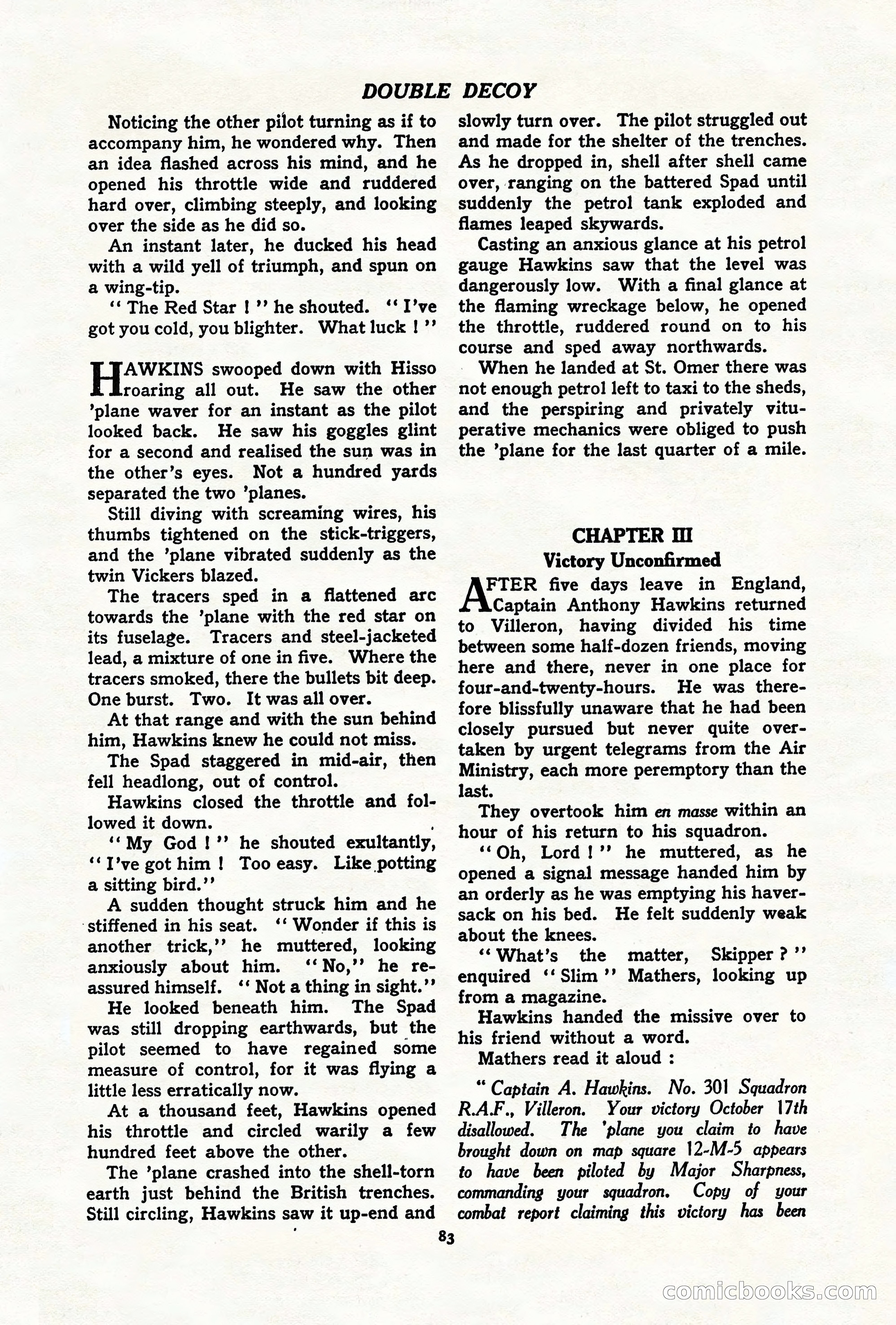 Air Stories, July 1937 — page 85 of 100