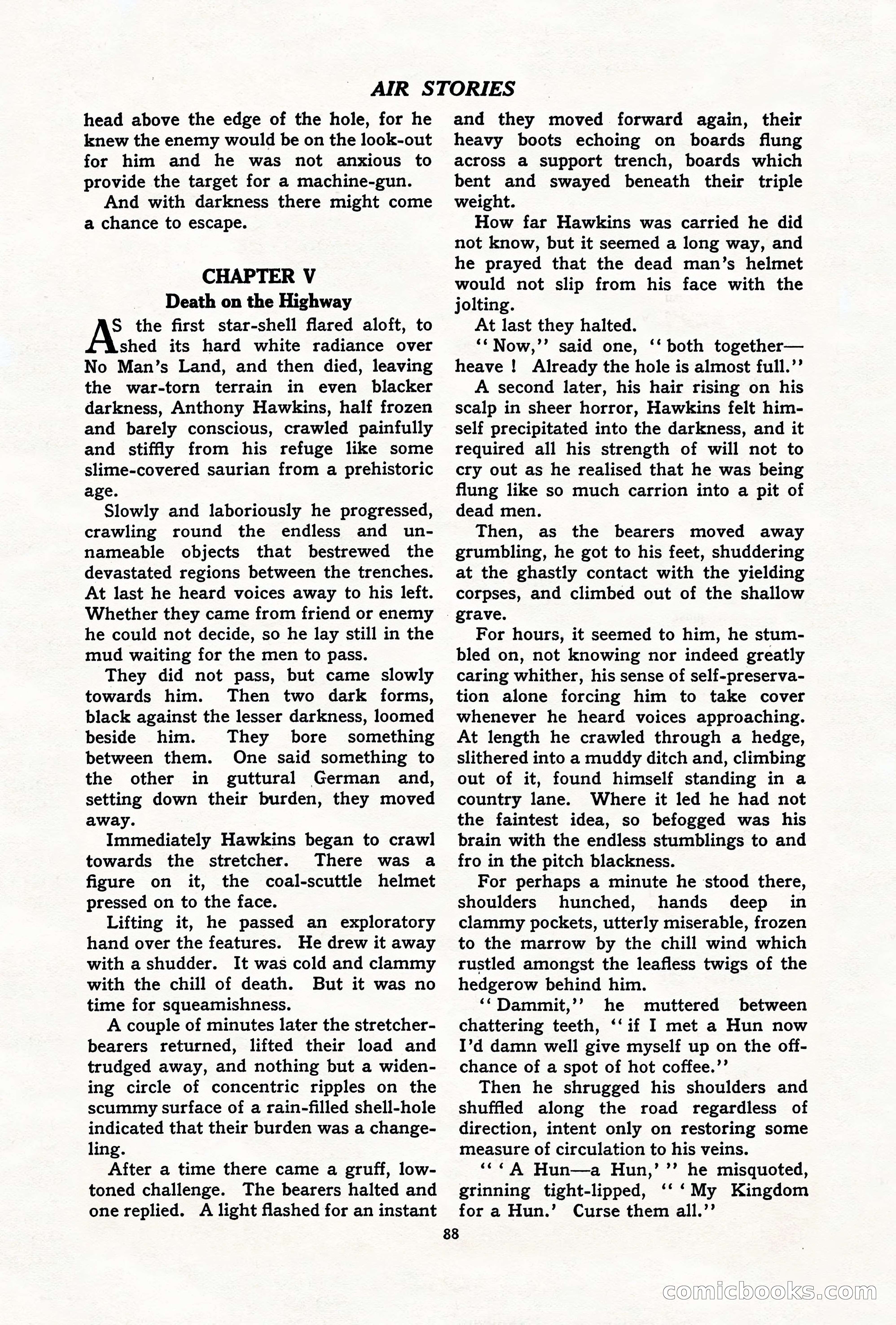 Air Stories, July 1937 — page 90 of 100