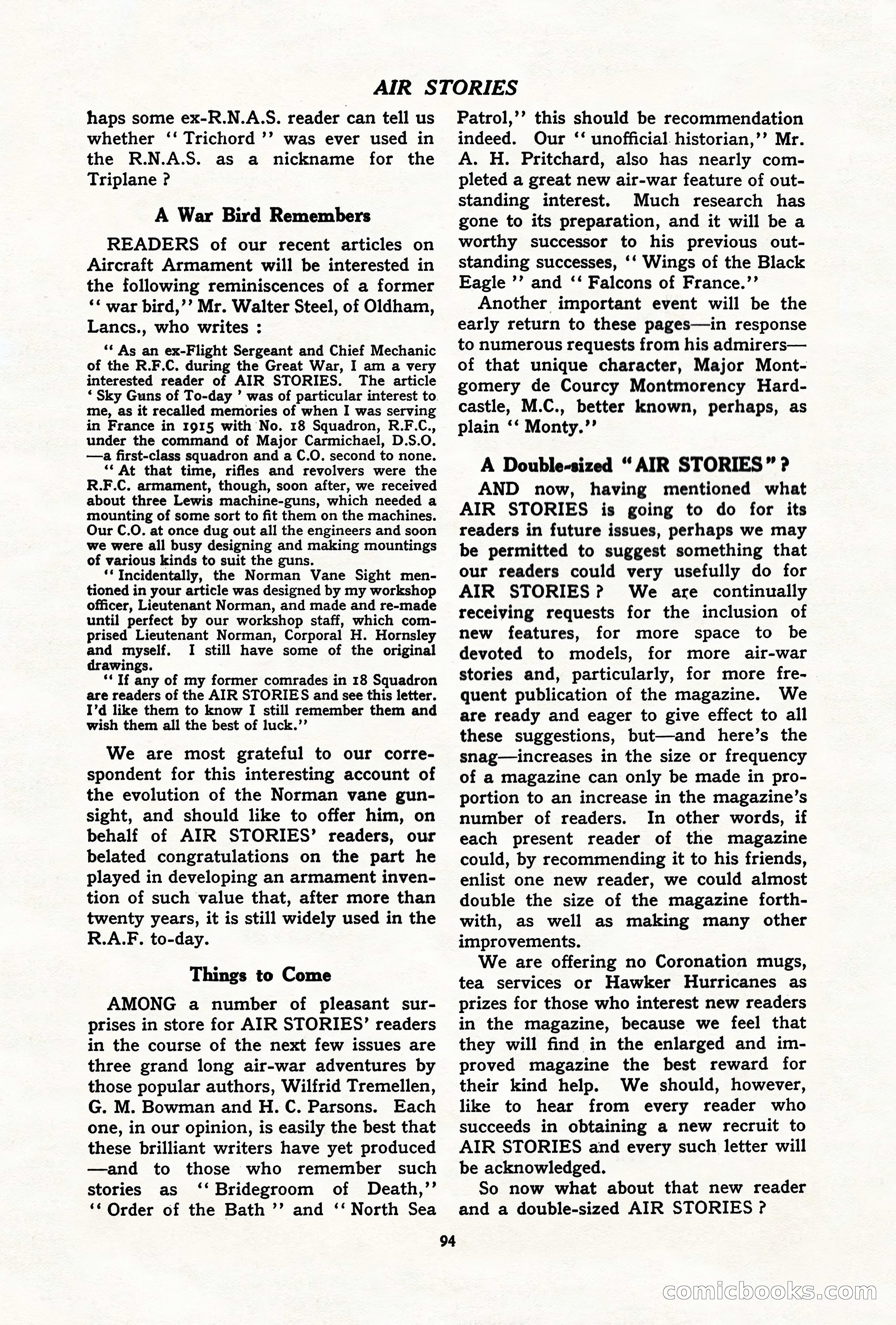 Air Stories, July 1937 — page 96 of 100