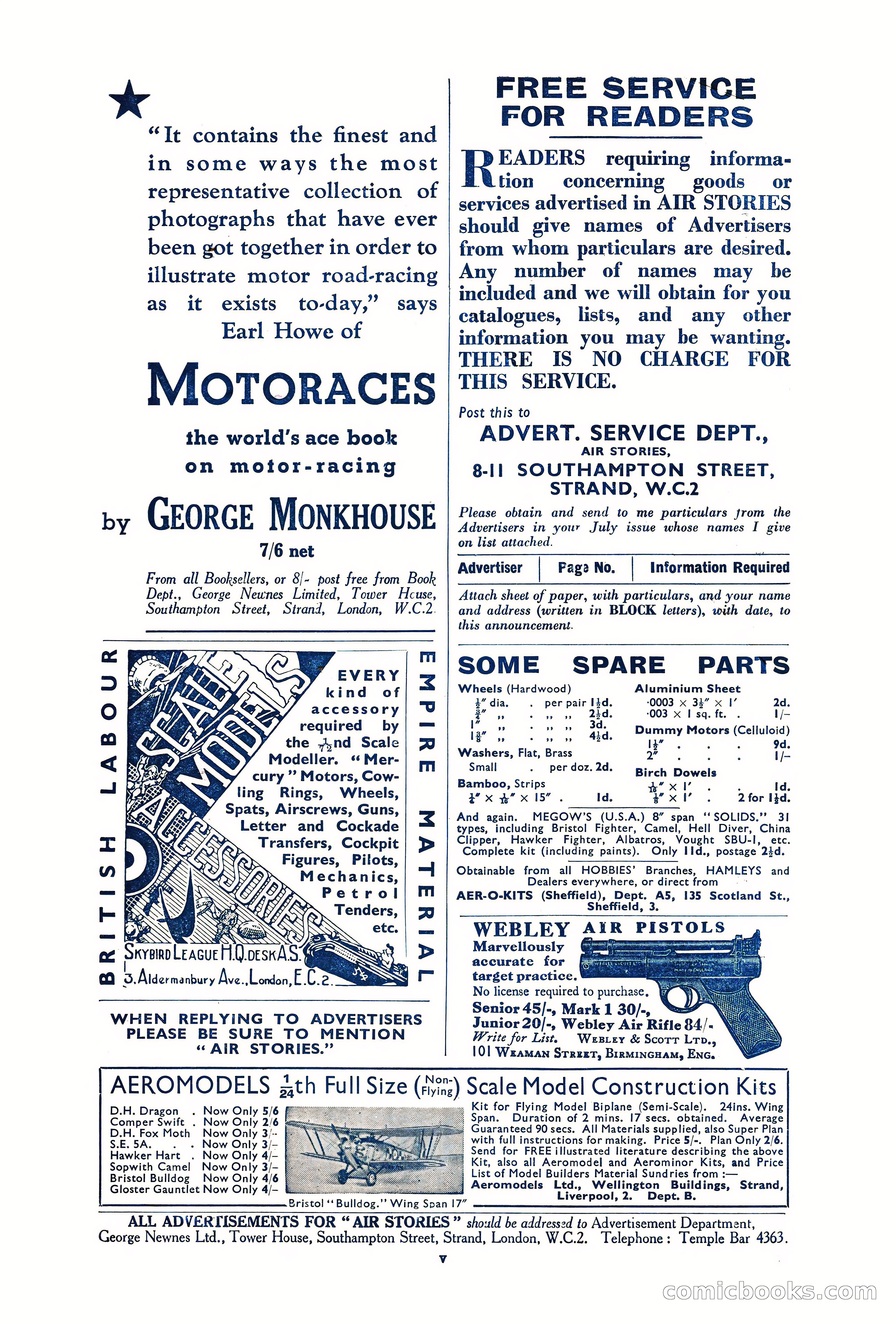 Air Stories, July 1937 — page 99 of 100