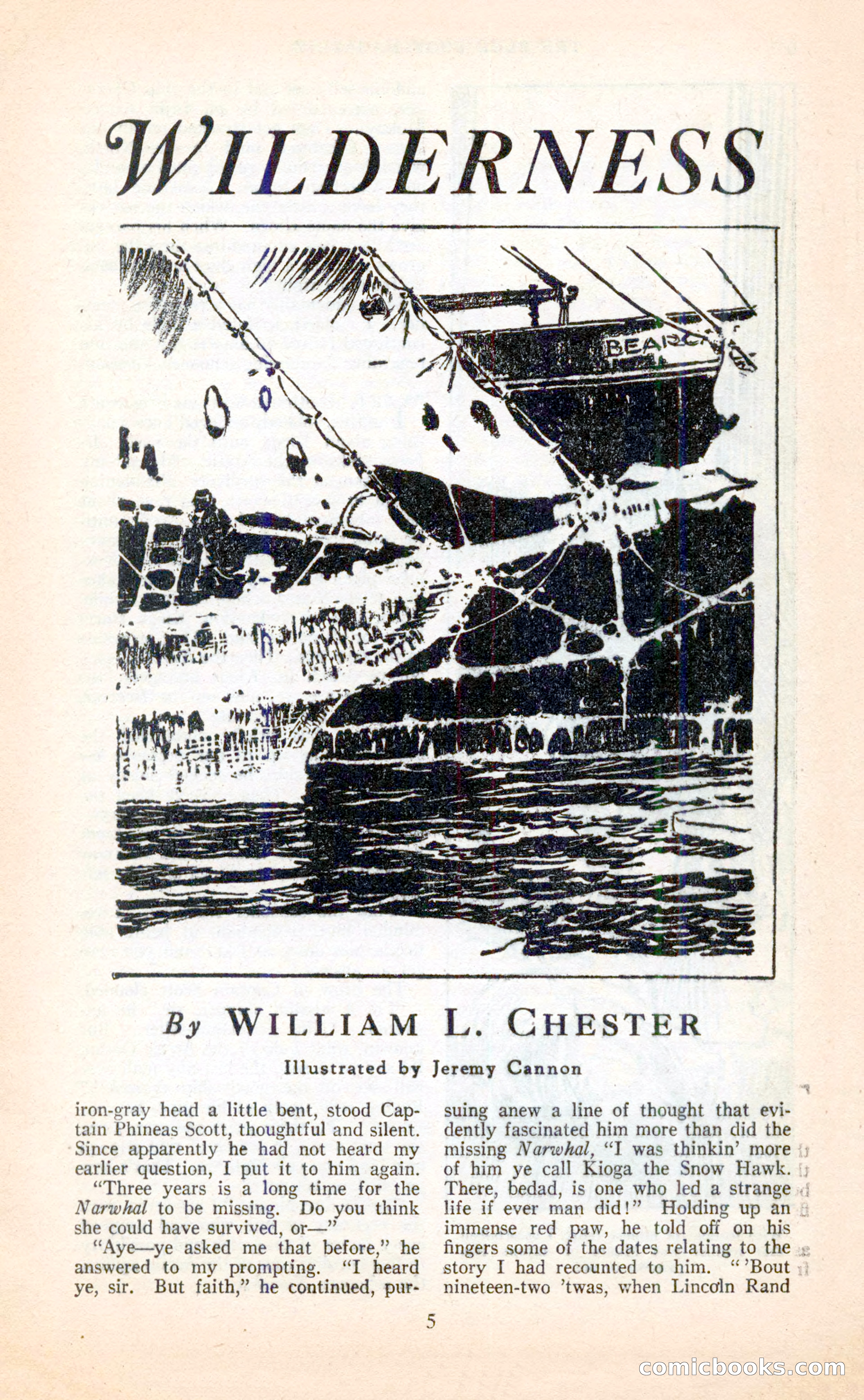 Blue Book Magazine, April 1936 — page 7 of 148