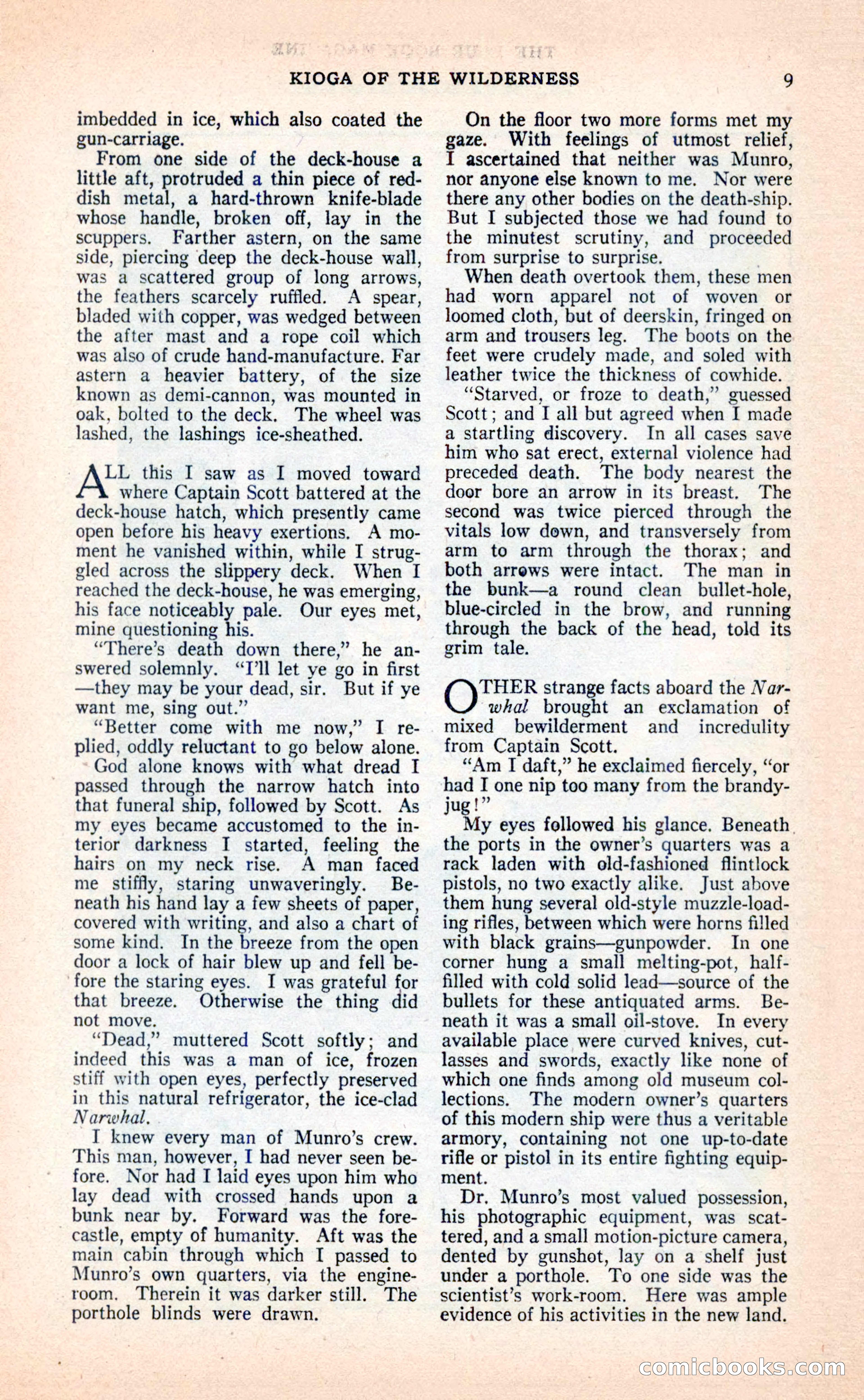 Blue Book Magazine, April 1936 — page 11 of 148