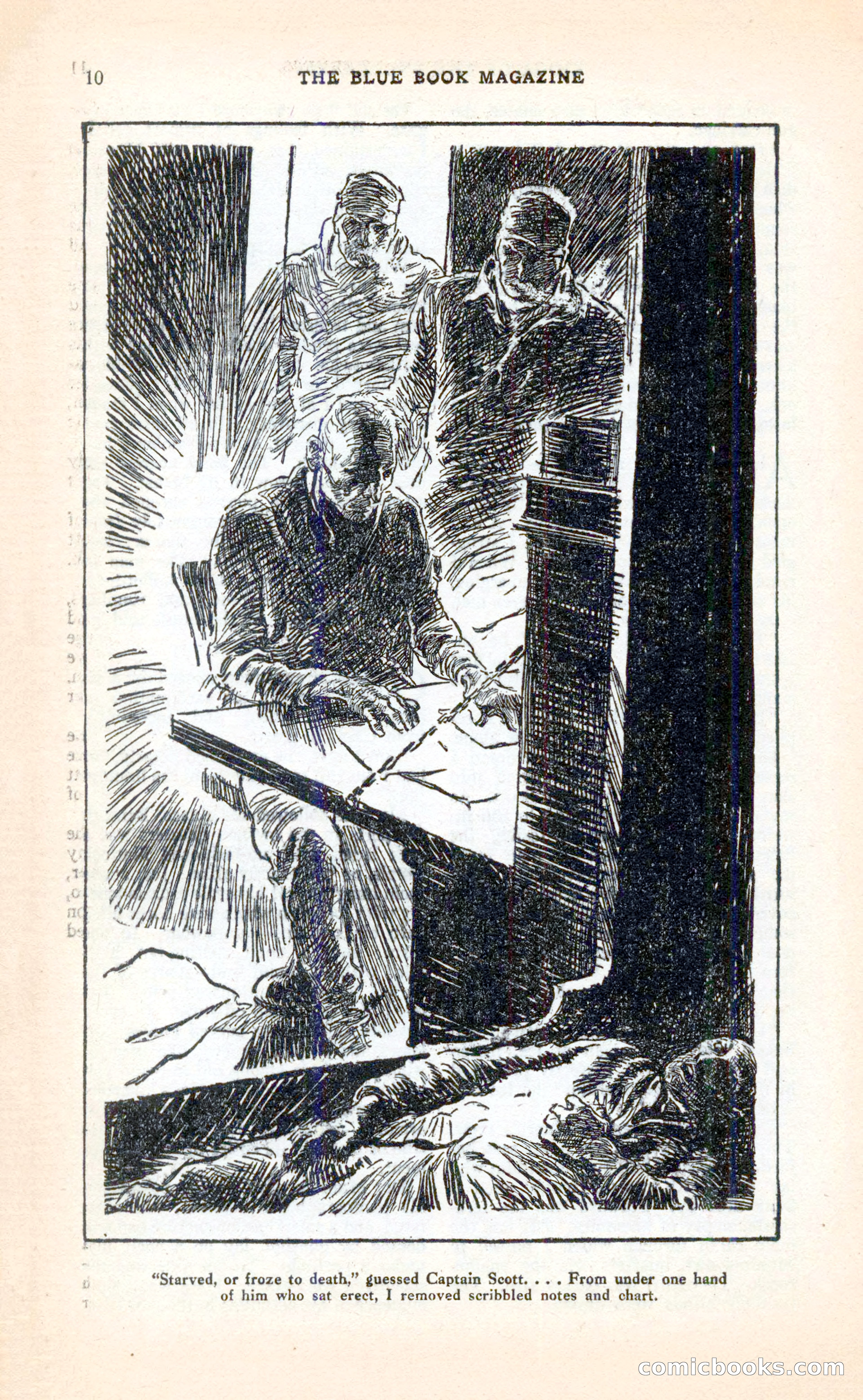 Blue Book Magazine, April 1936 — page 12 of 148