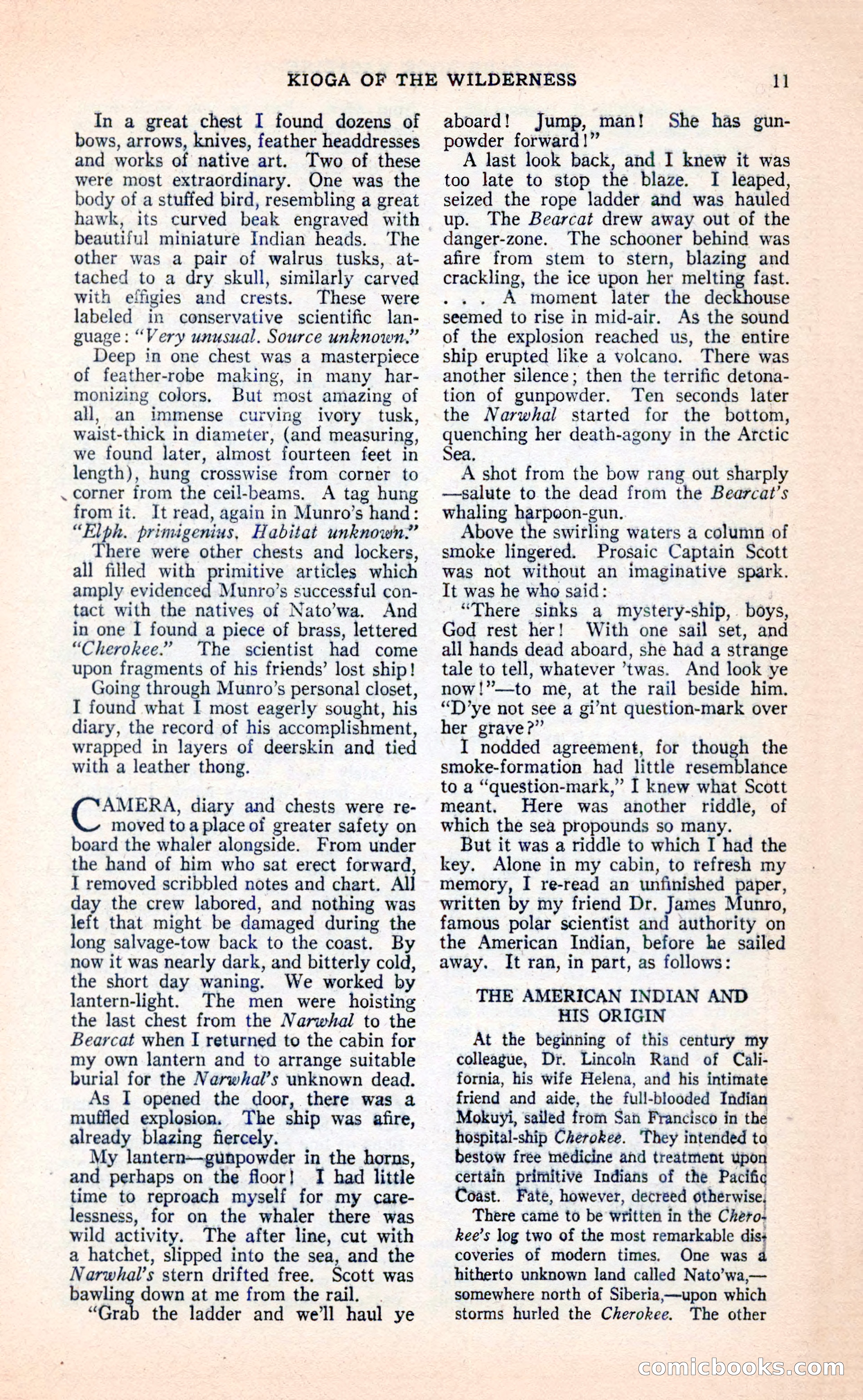 Blue Book Magazine, April 1936 — page 13 of 148