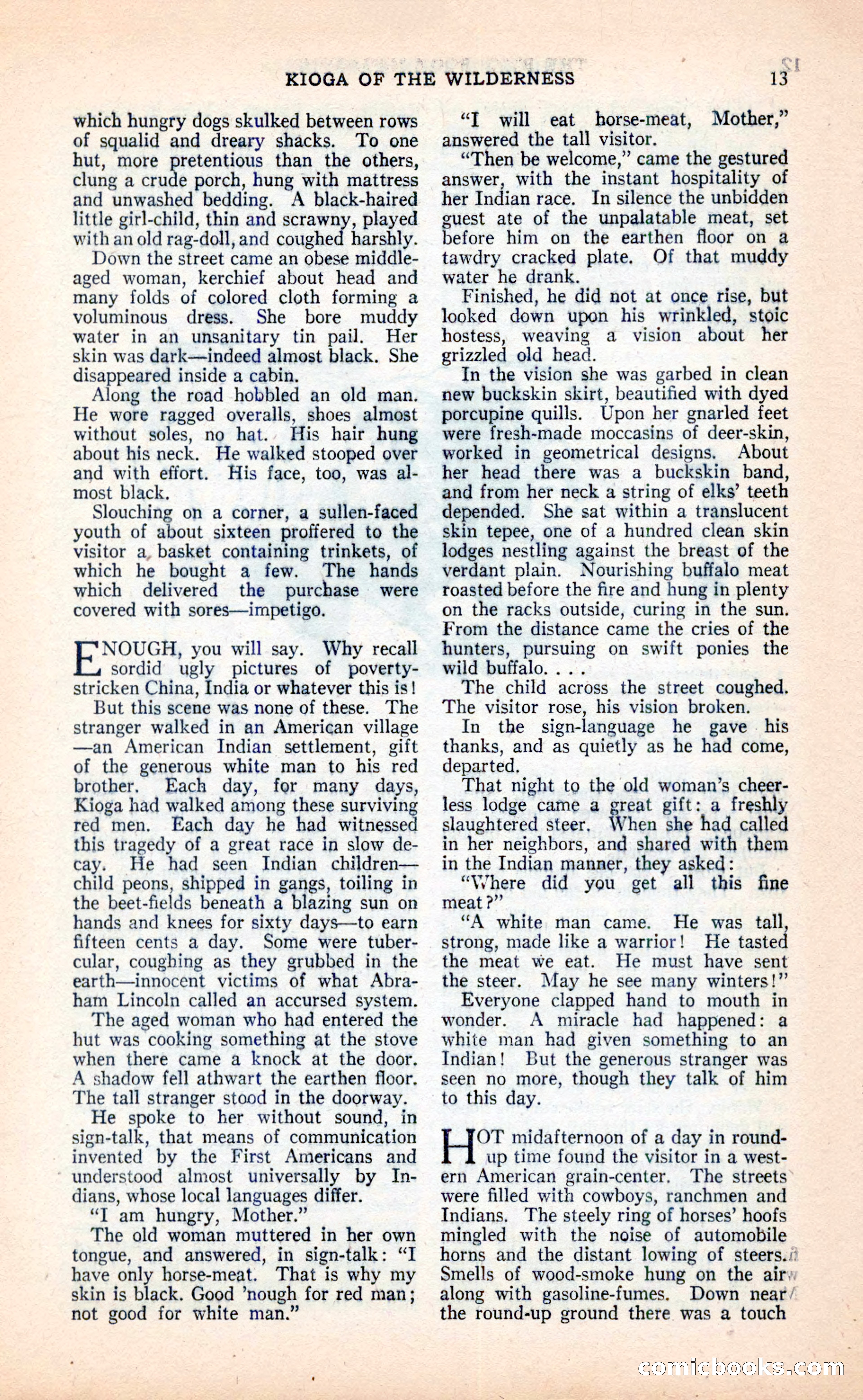 Blue Book Magazine, April 1936 — page 15 of 148