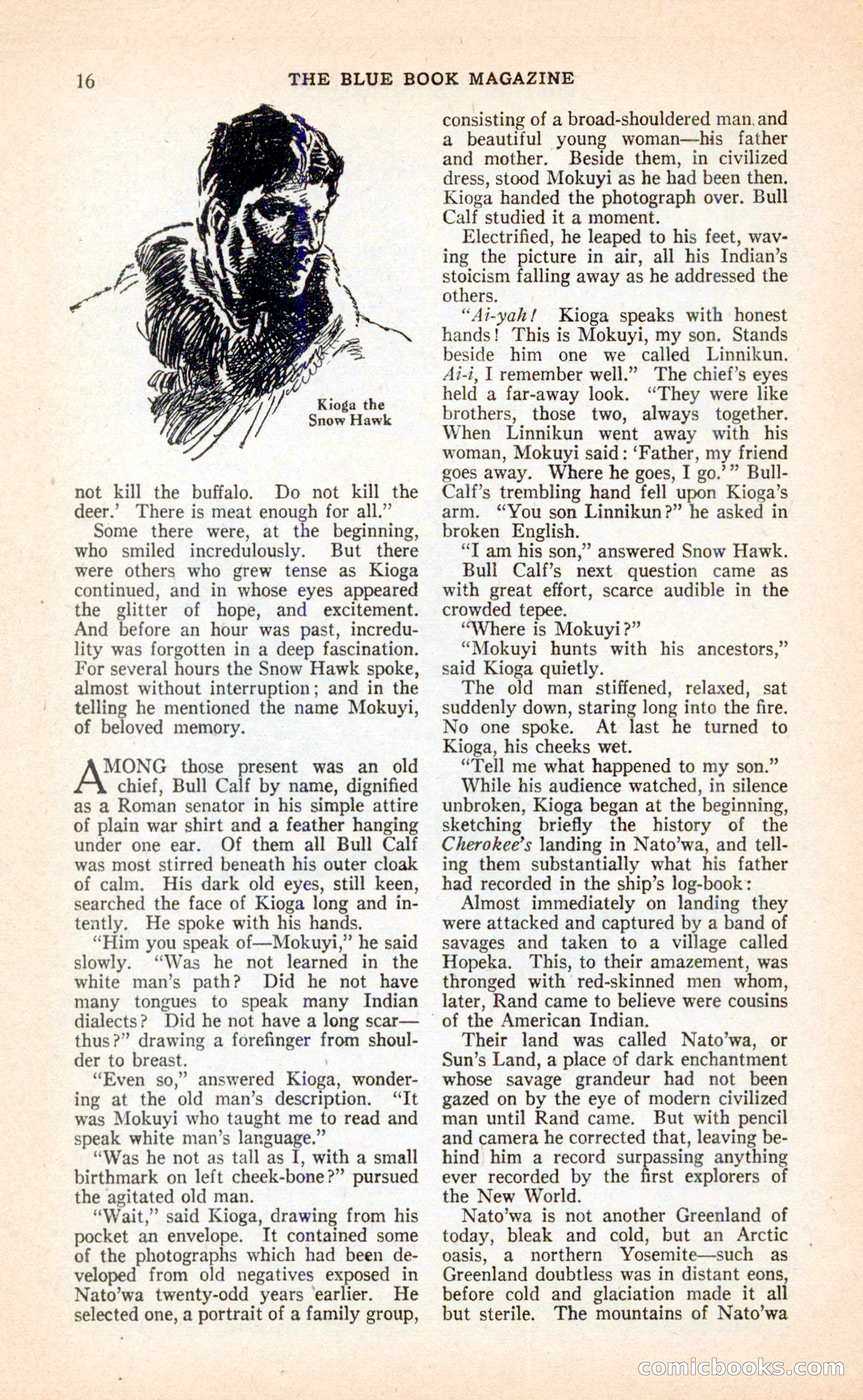 Blue Book Magazine, April 1936 — page 18 of 148