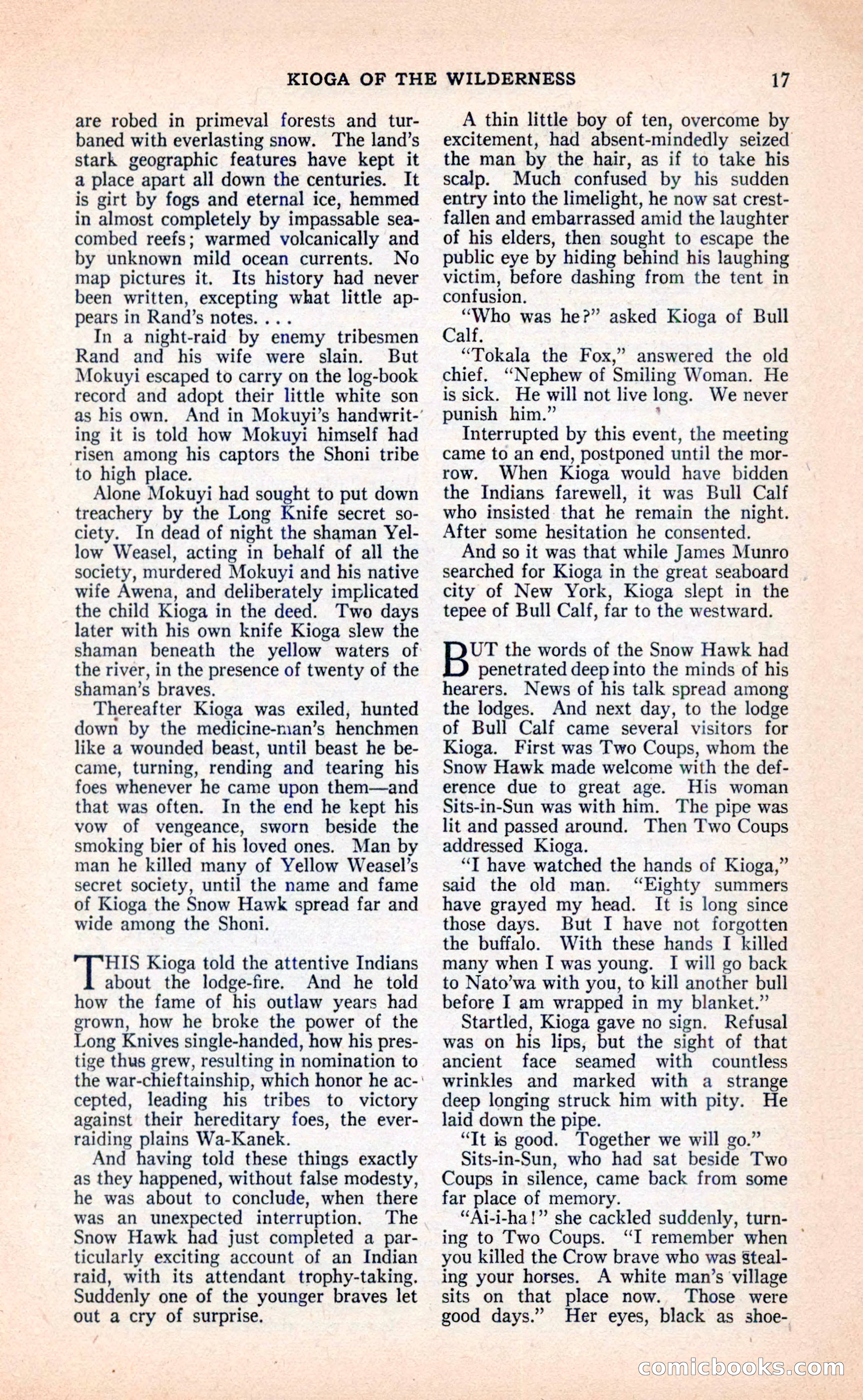Blue Book Magazine, April 1936 — page 19 of 148
