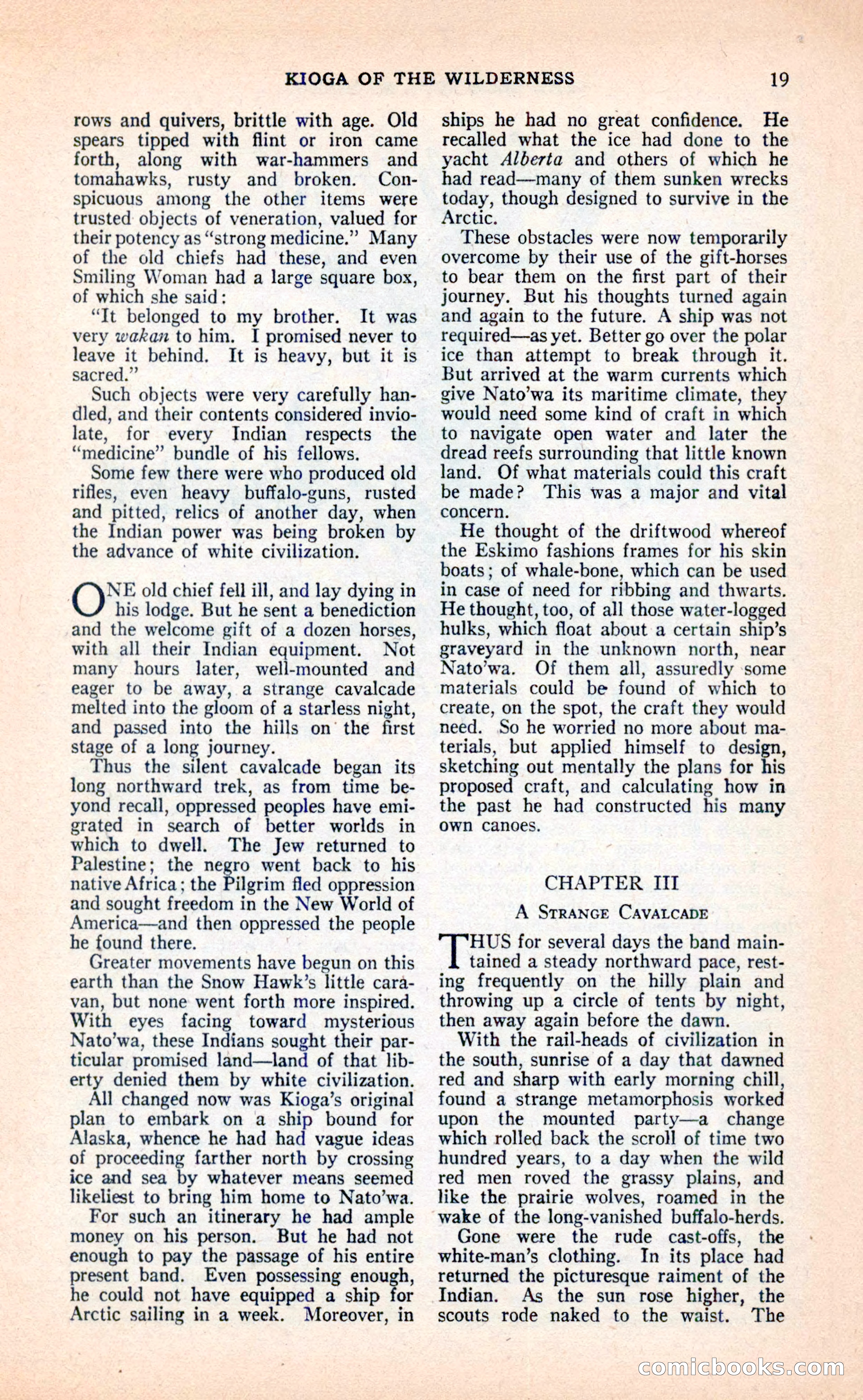 Blue Book Magazine, April 1936 — page 21 of 148