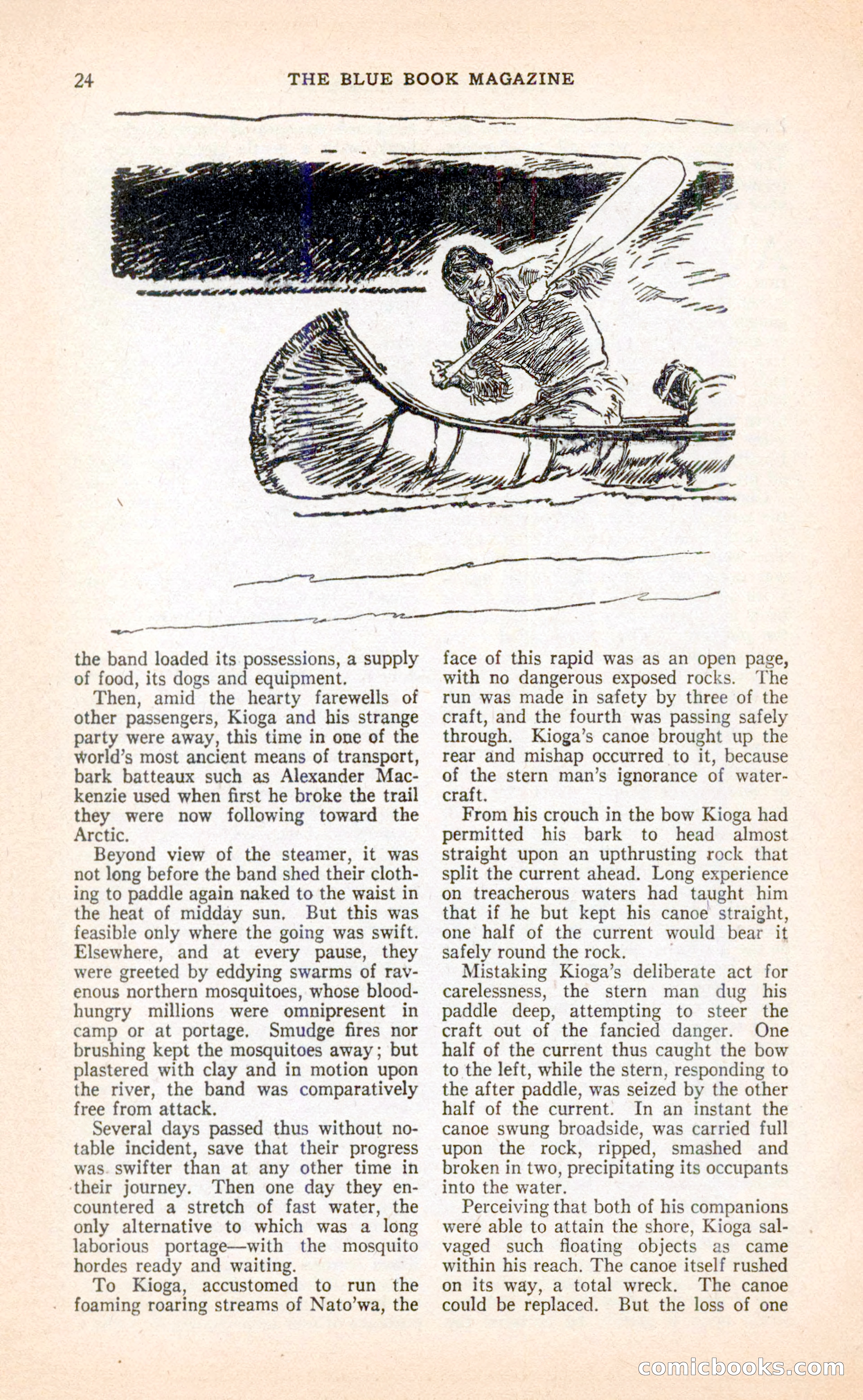 Blue Book Magazine, April 1936 — page 26 of 148