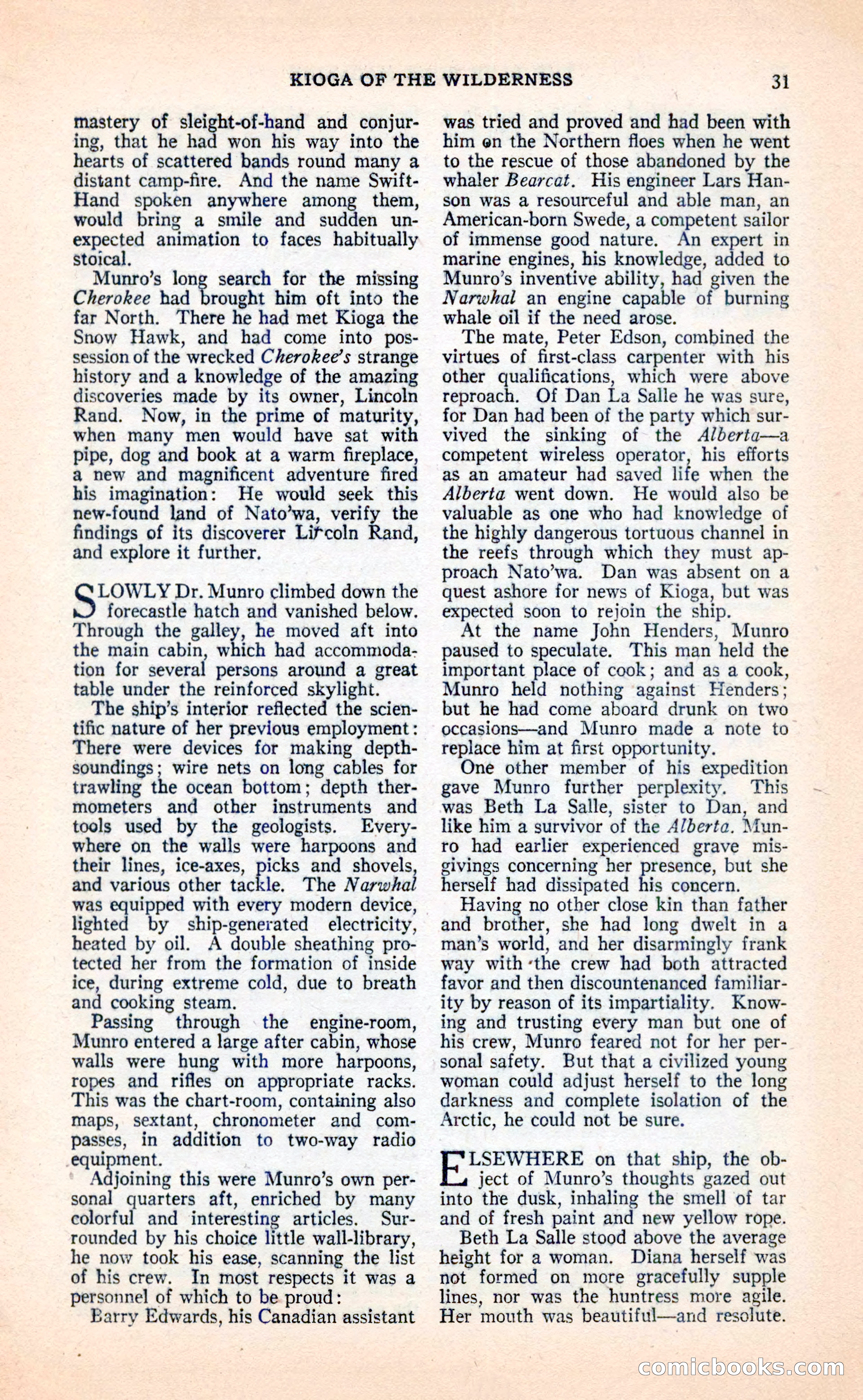 Blue Book Magazine, April 1936 — page 33 of 148