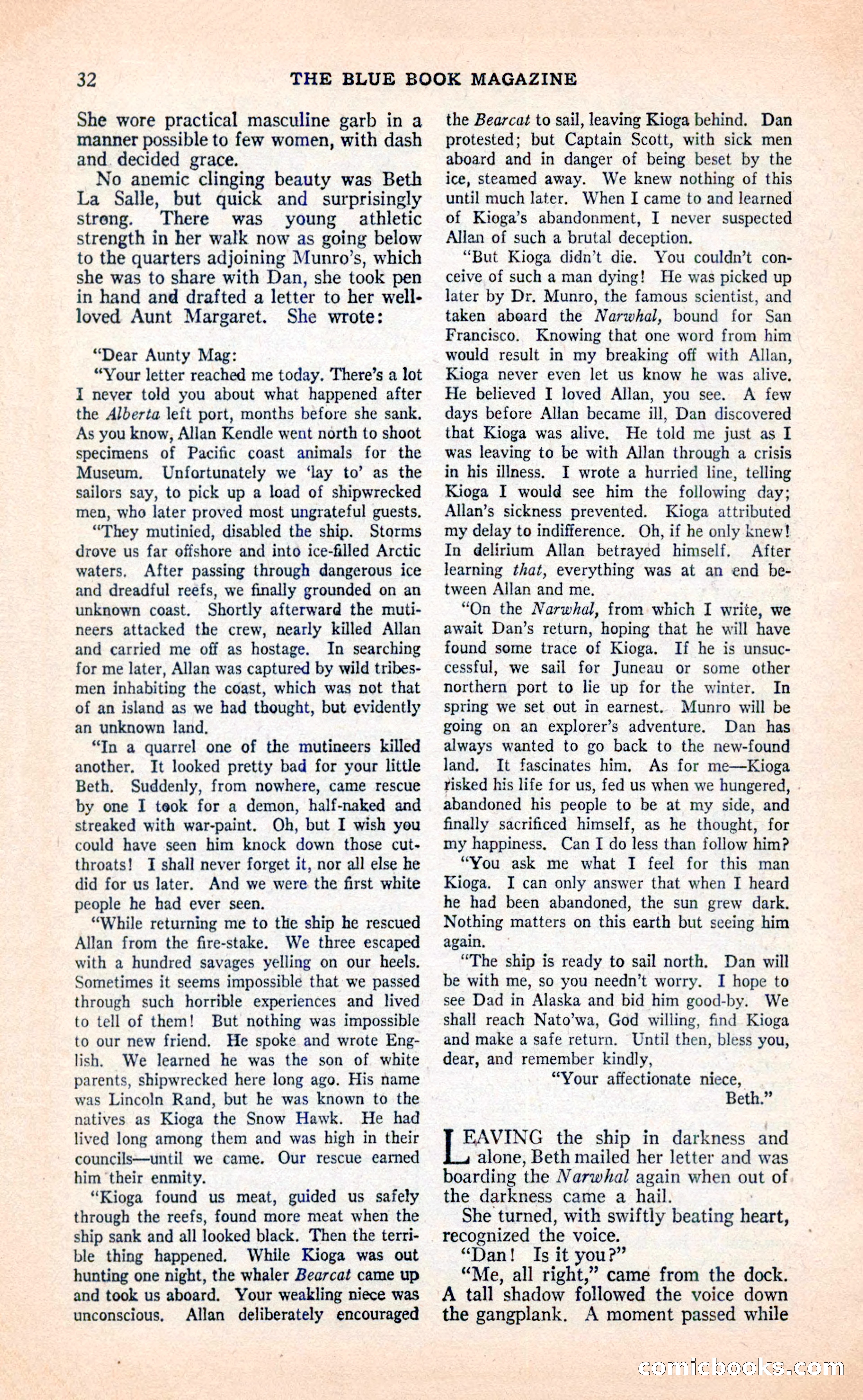 Blue Book Magazine, April 1936 — page 34 of 148