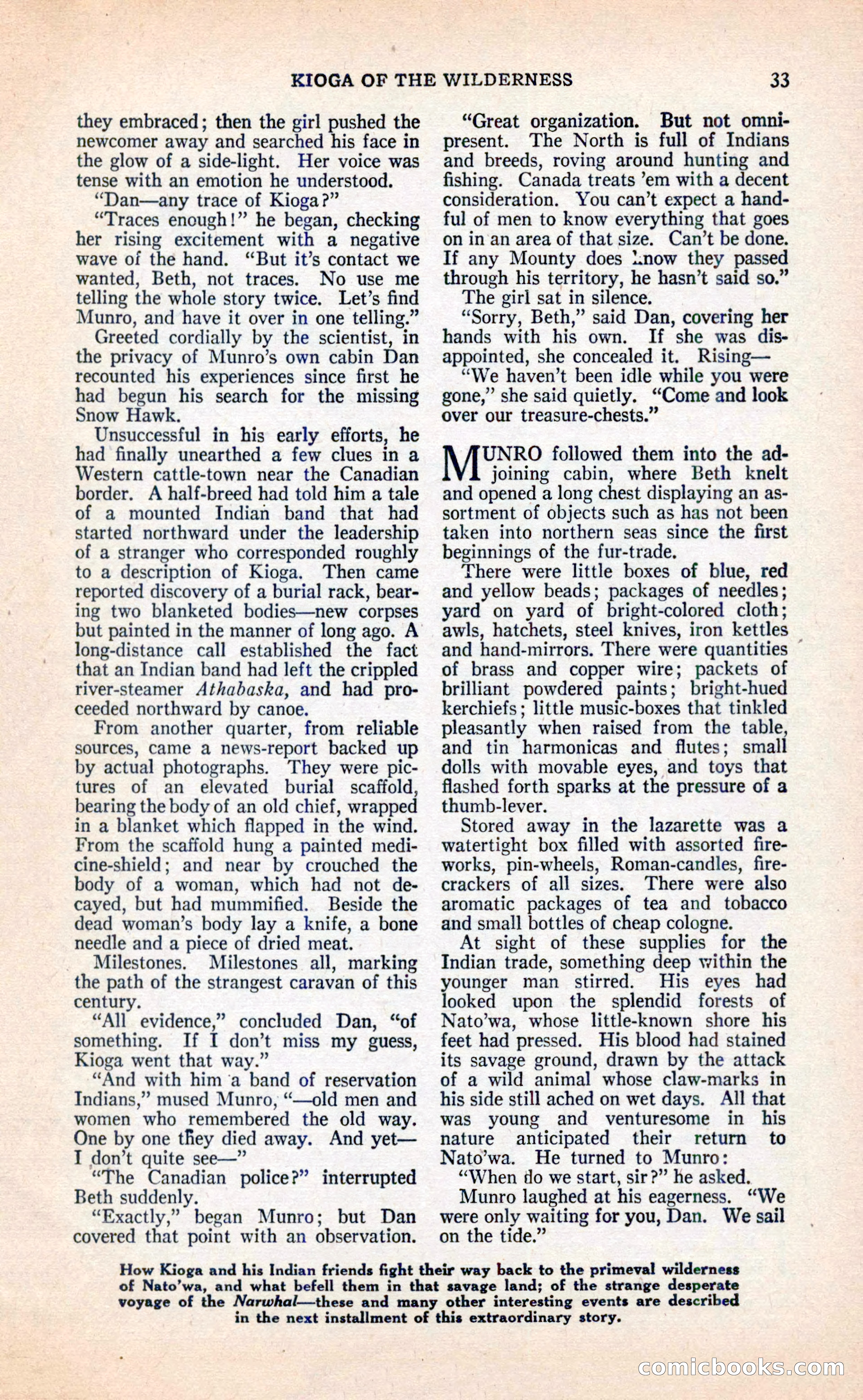 Blue Book Magazine, April 1936 — page 35 of 148