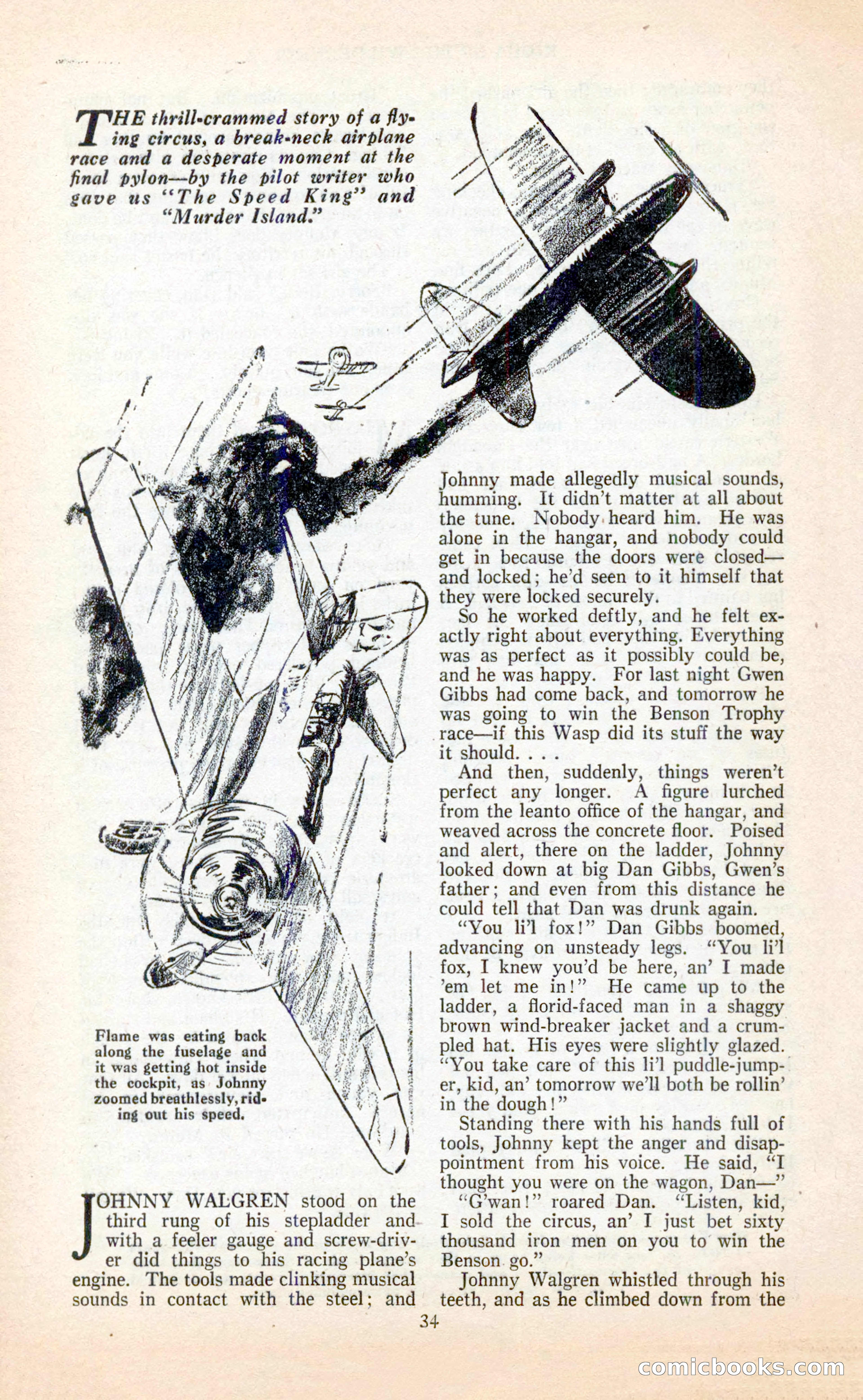 Blue Book Magazine, April 1936 — page 36 of 148